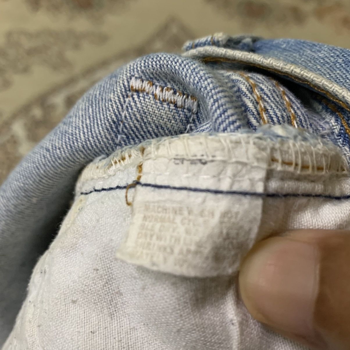 Levi's × Vintage VINTAGE 80s LEVIS USA Size US 28 / EU 44 - 13 Thumbnail