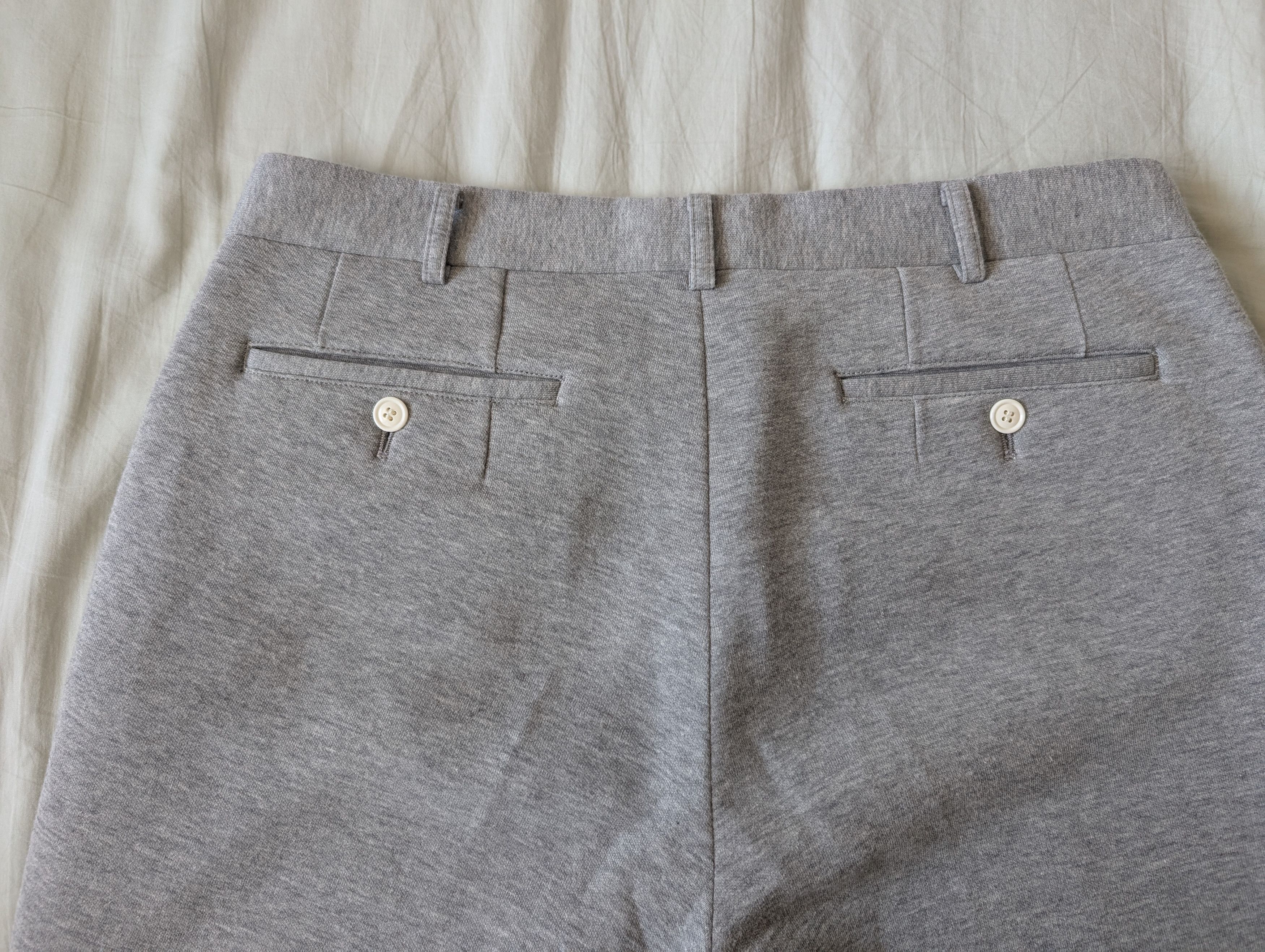 Comme des Garcons Homme COMME des GARCONS HOMME 22SS Sz L Sweat Tapered Trousers Size US 33 - 3 Thumbnail