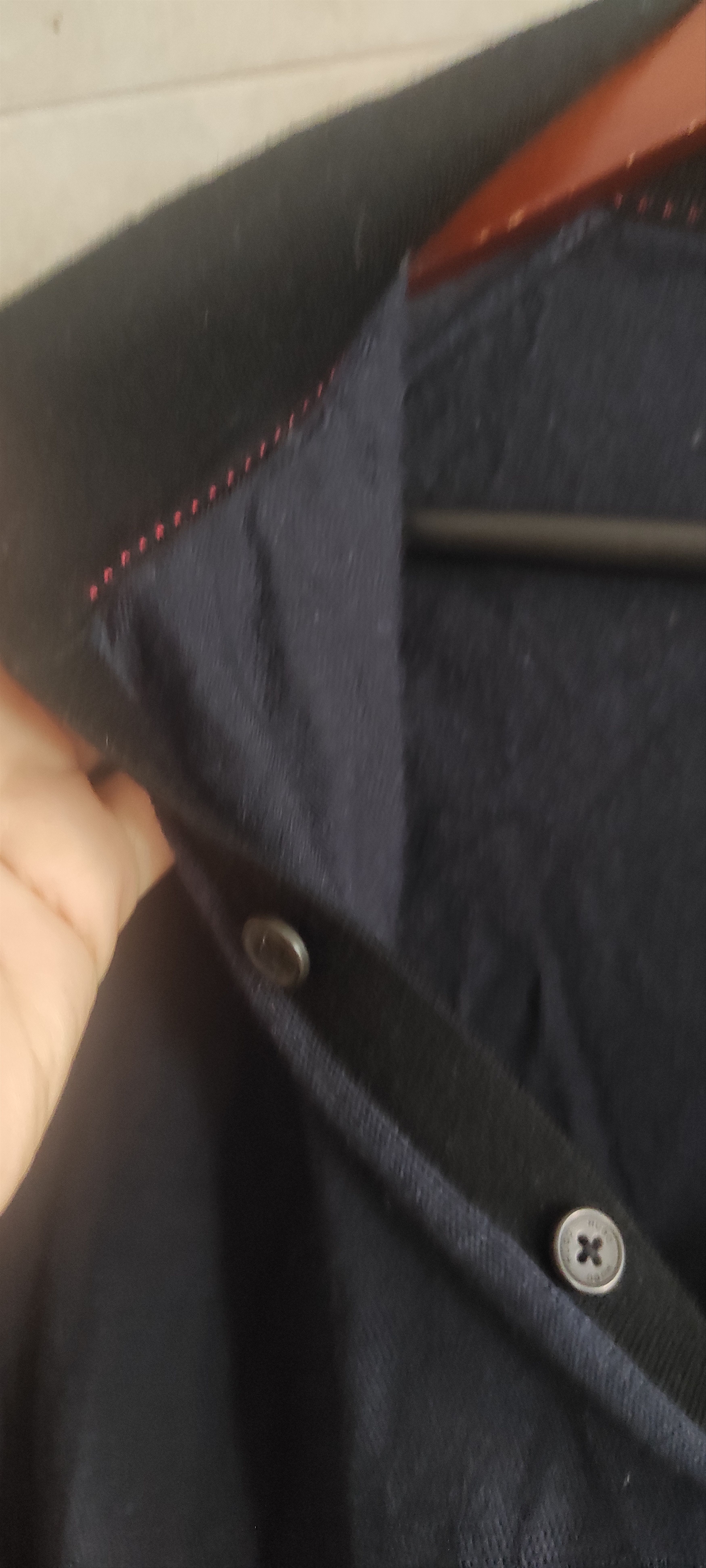 Hugo Boss Hugo Boss long-sleeved Polo Virgin Wool Shirt Sweater M Size US M / EU 48-50 / 2 - 9 Thumbnail