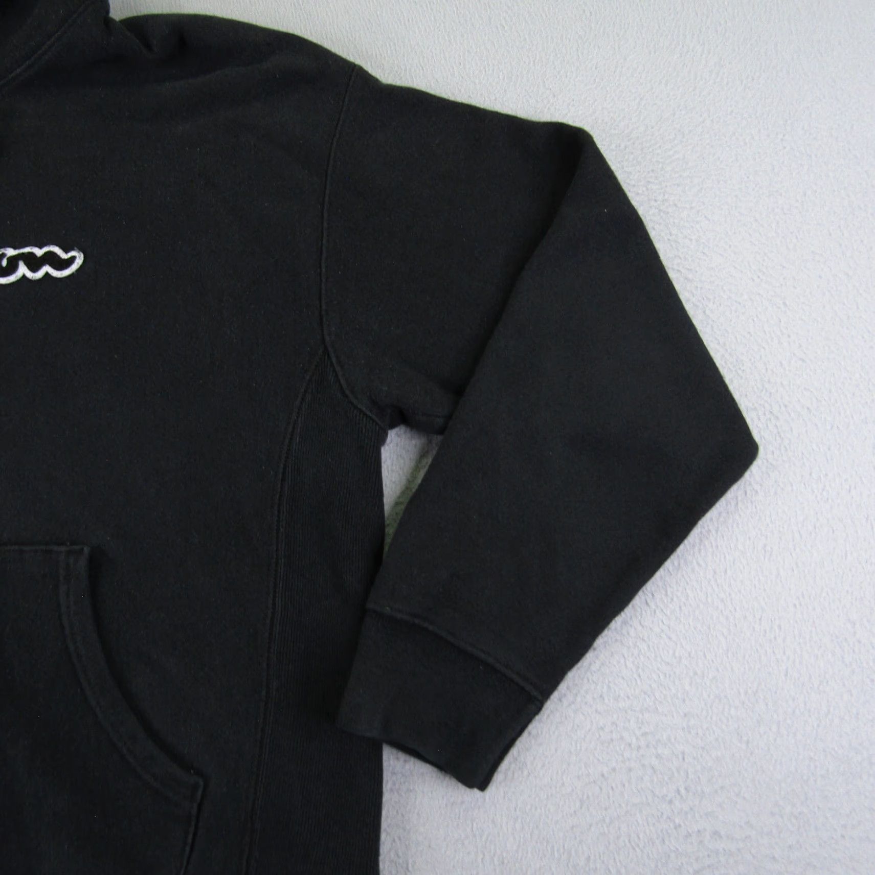 Champion VINTAGE Champion Hoodie Womens Large Pullover Sweater Black Cotton Blend Casual Sports Outdoor Men Size L / US 10 / IT 46 - 2 Thumbnail