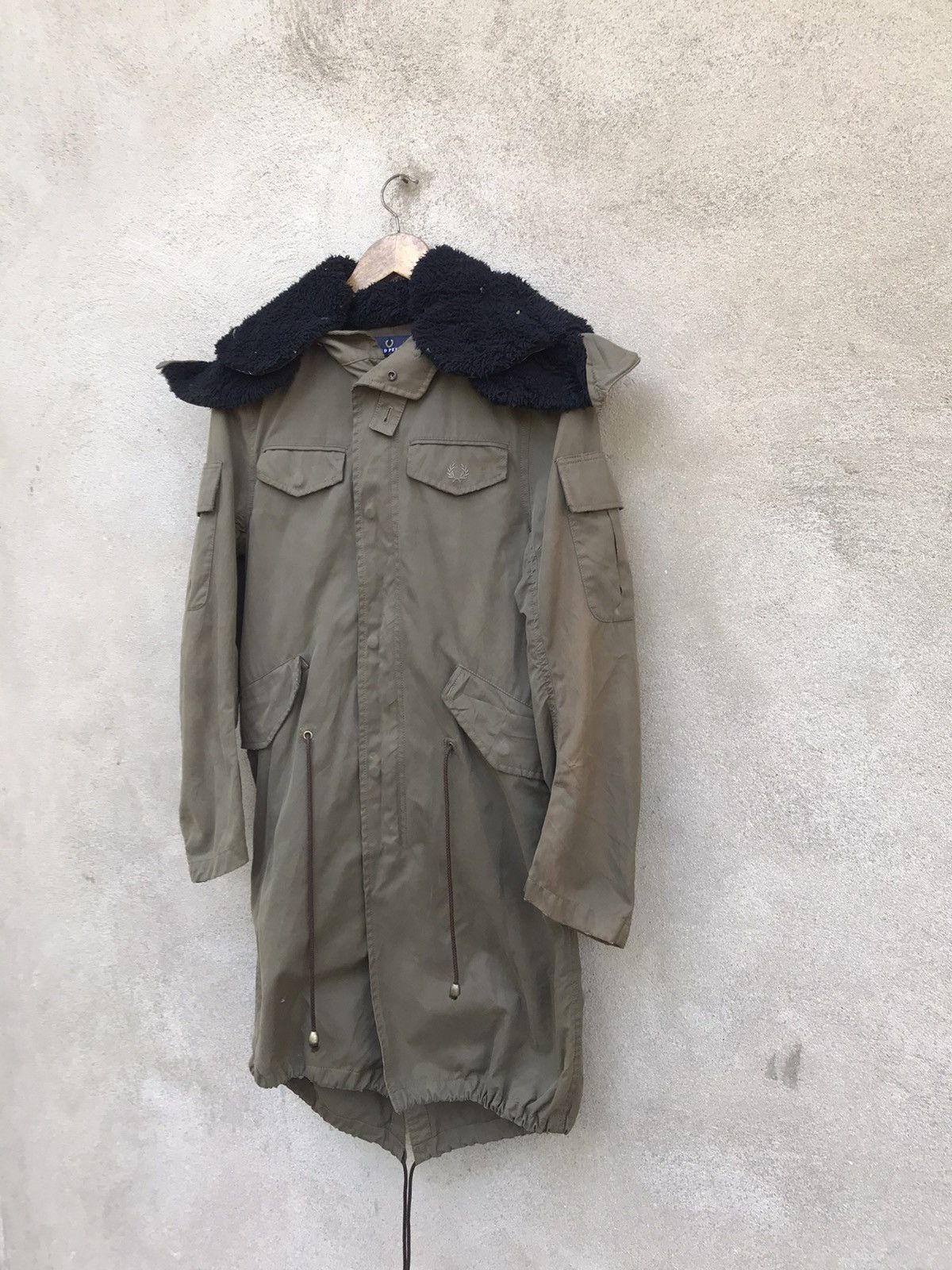 Fred Perry VINTAGE FRED PERRY CASUAL PARKA JACKET HOODIE Size M / US 6-8 / IT 42-44 - 2 Thumbnail