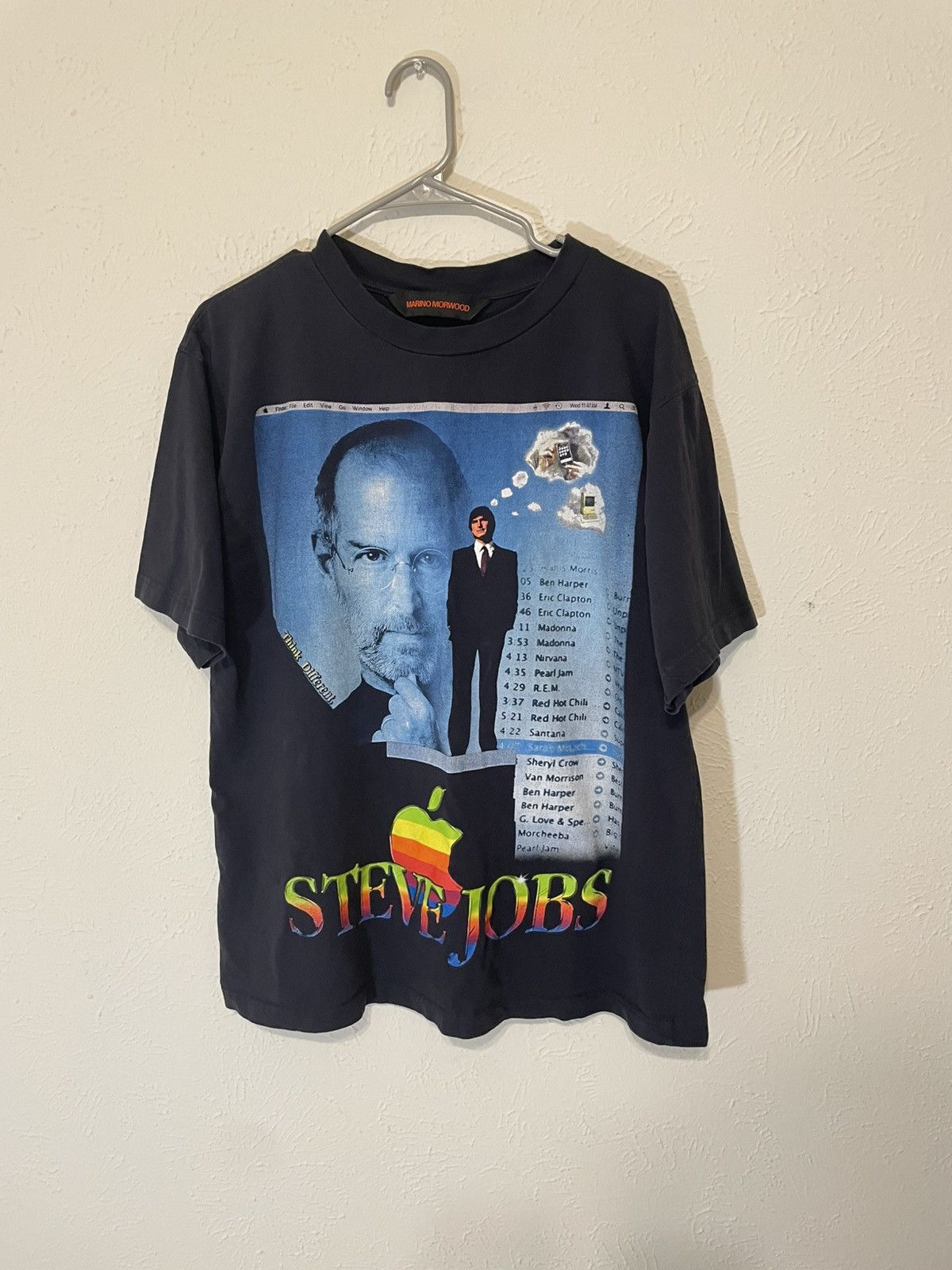 Marino Morwood Steve Jobs Marino Morwood Rap Tee Size US L / EU 52-54 / 3 - 1 Thumbnail