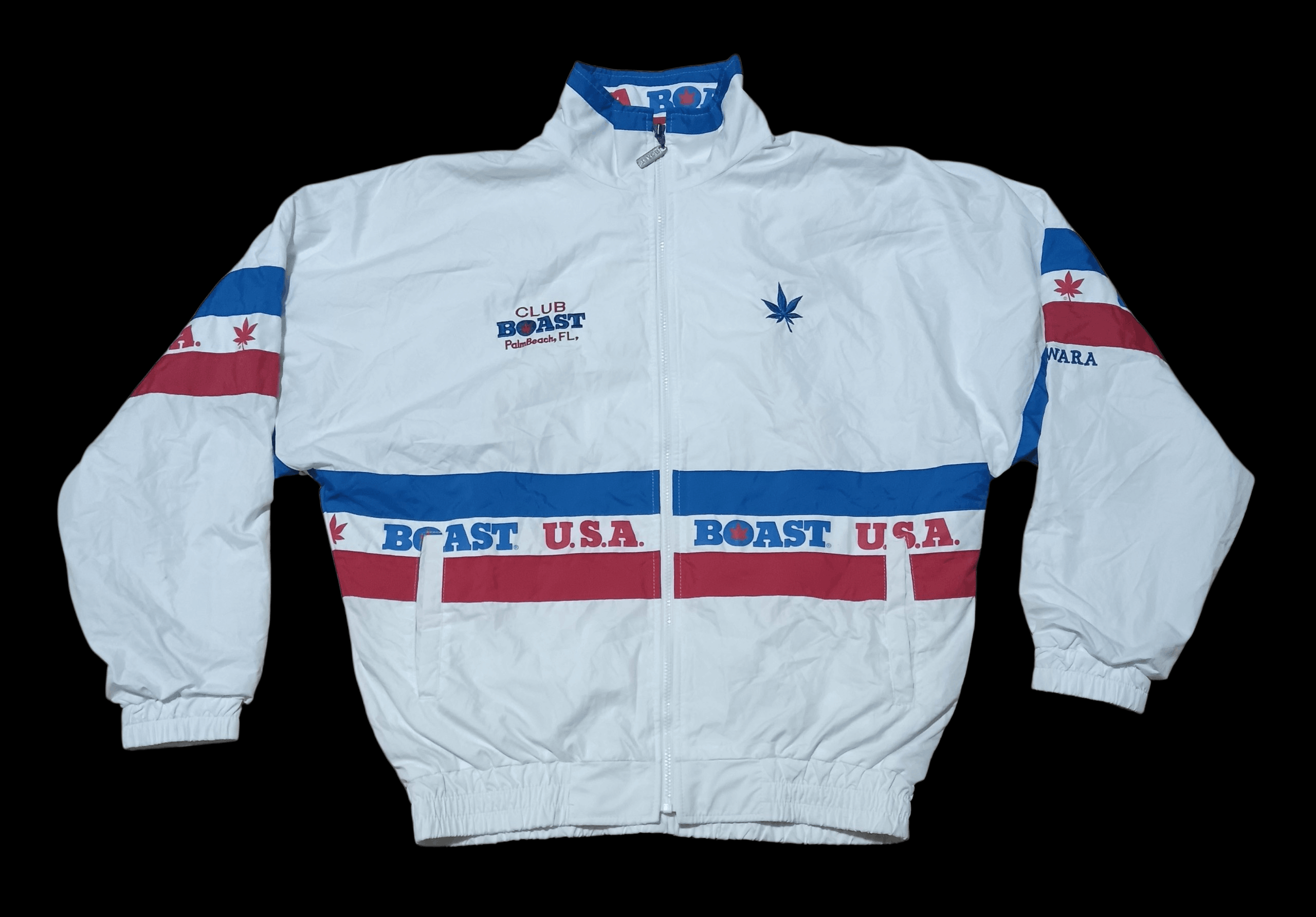 Boast VINTAGE BOAST USA PALM BEACH, FL, WINDBREAKER JACKET Size US S / EU 44-46 / 1 - 1 Thumbnail