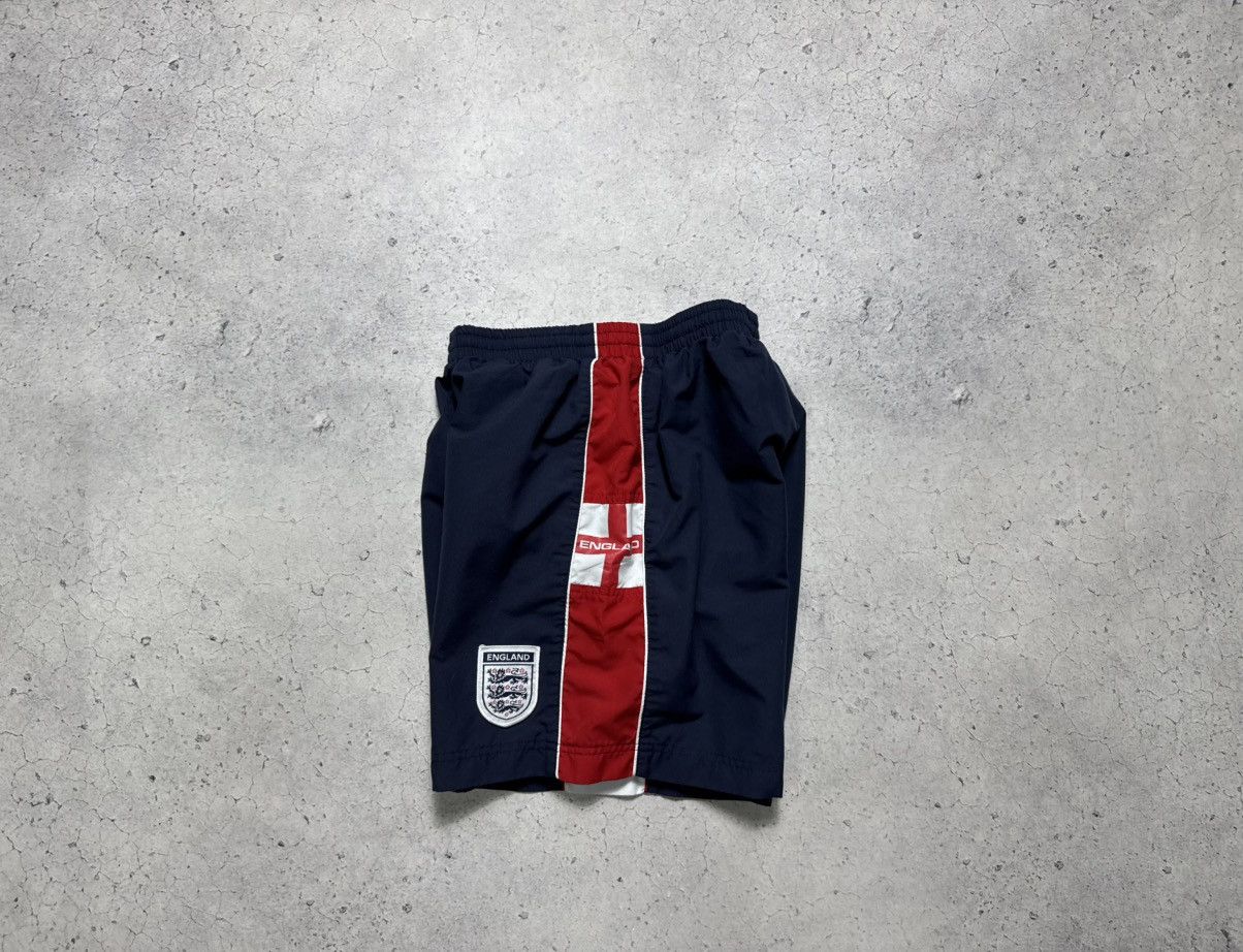 Vintage Admiral England Team Vintage Nylon Shorts Big Logo Size US 30 / EU 46 - 7 Thumbnail