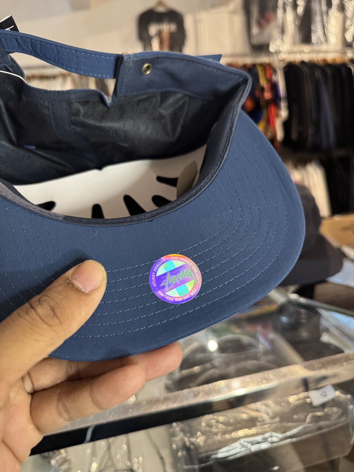 Stussy STUSSY STOCK LOCK TASLAN STRAPBACK Size ONE SIZE - 6 Thumbnail