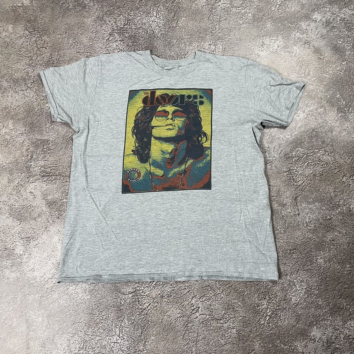 Vintage Vintage 90s The Doors Band Tee Sun Faded Graphic Grunge L Size US L / EU 52-54 / 3 - 1 Thumbnail