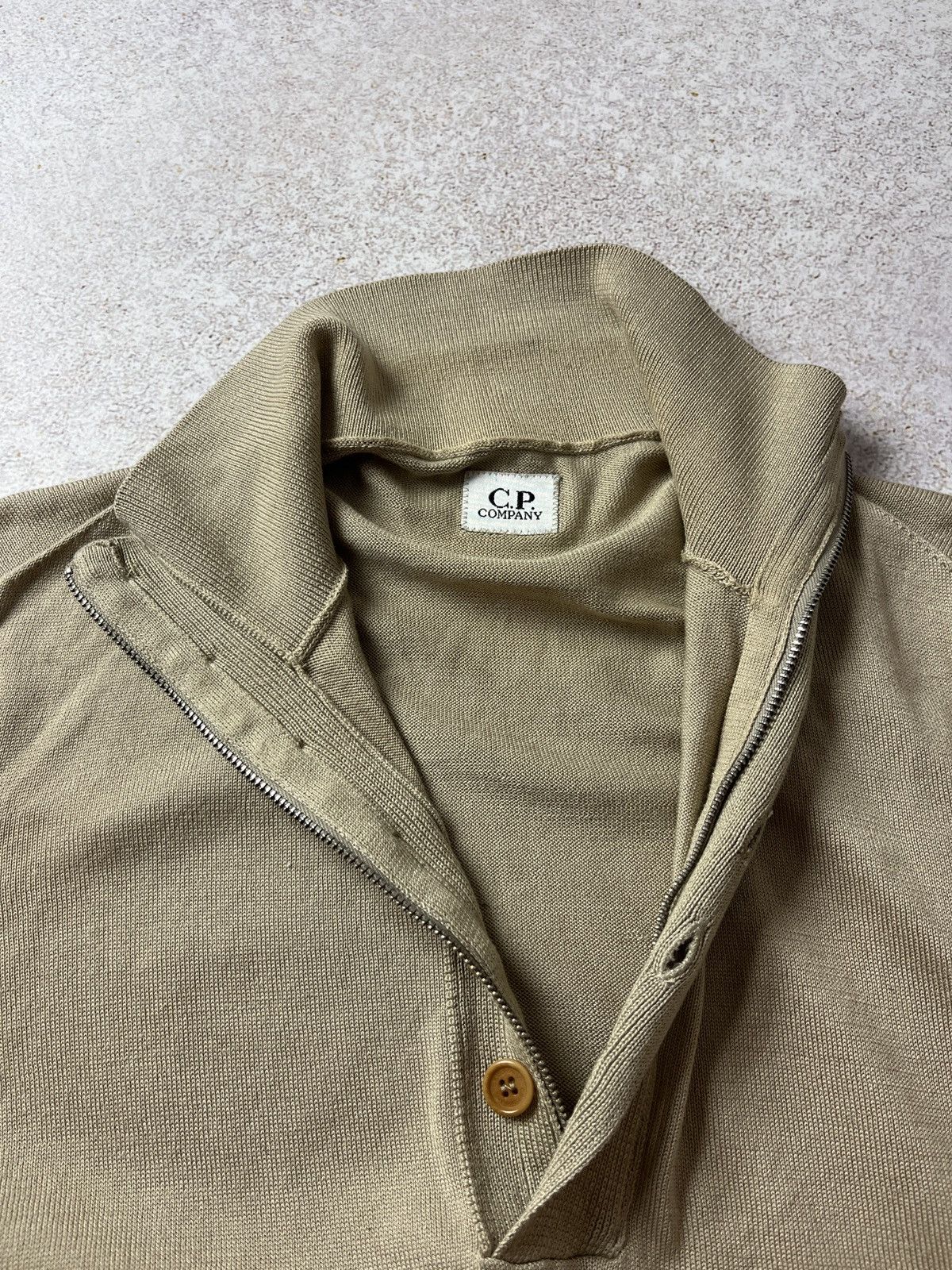 C.P. Company C.P. Company Button Zip Sweater Casual Size US M / EU 48-50 / 2 - 7 Thumbnail