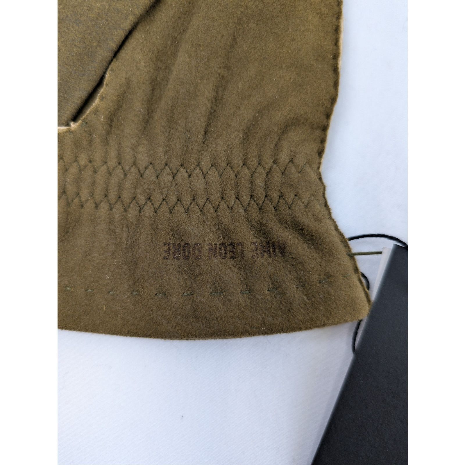 Aime Leon Dore o1rshd1 Size: 10 / Andre Gloves Loden in Brown Size ONE SIZE - 3 Thumbnail