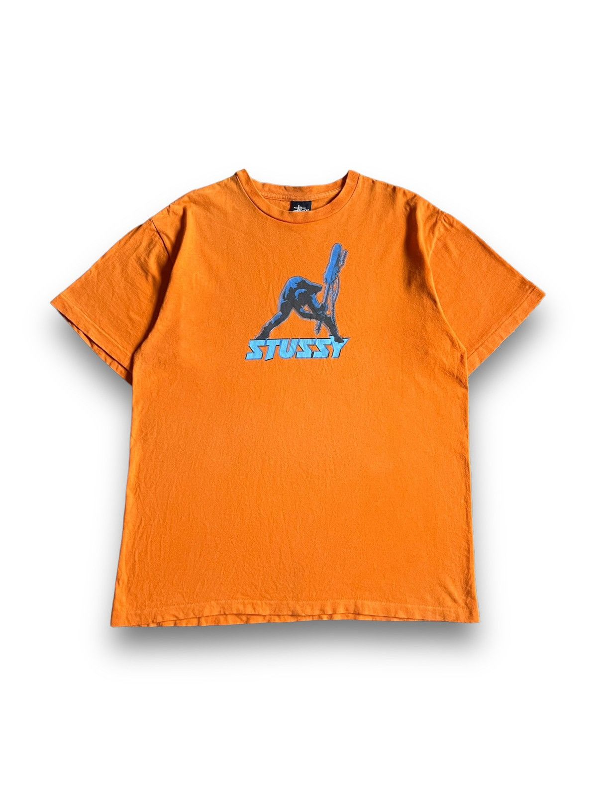 Stussy × Vintage Vintage 90s Stussy x Paul Simonon The Clash Tee Size US L / EU 52-54 / 3 - 1 Thumbnail