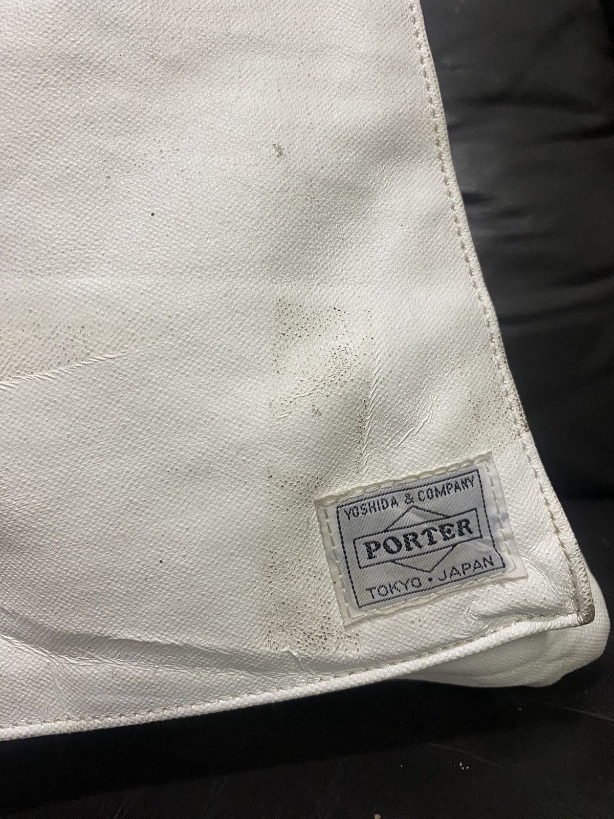 Japanese Brand × Porter Authentic Porter White Tote Shoulder Bag Size ONE SIZE - 11 Thumbnail