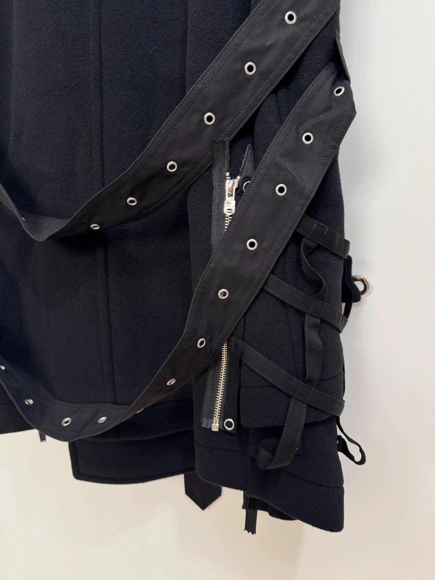 Takahiromiyashita The Soloist. TTS Double Breasted Sleeveless Cape Free Size Size US M / EU 48-50 / 2 - 8 Thumbnail