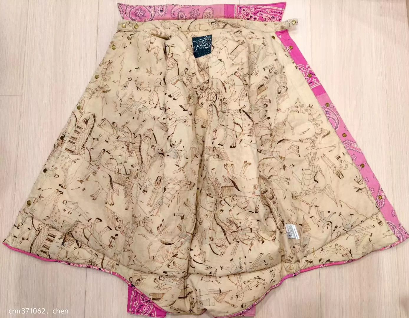 Visvim visvim 14 ICT Kerchief Down Jkt Pink 3 1-2 Kofu Rare Size US L / EU 52-54 / 3 - 7 Thumbnail