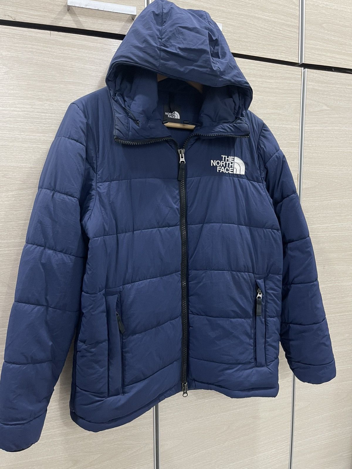The North Face The North Face Navy Down Jacket Puffer Size US L / EU 52-54 / 3 - 3 Thumbnail