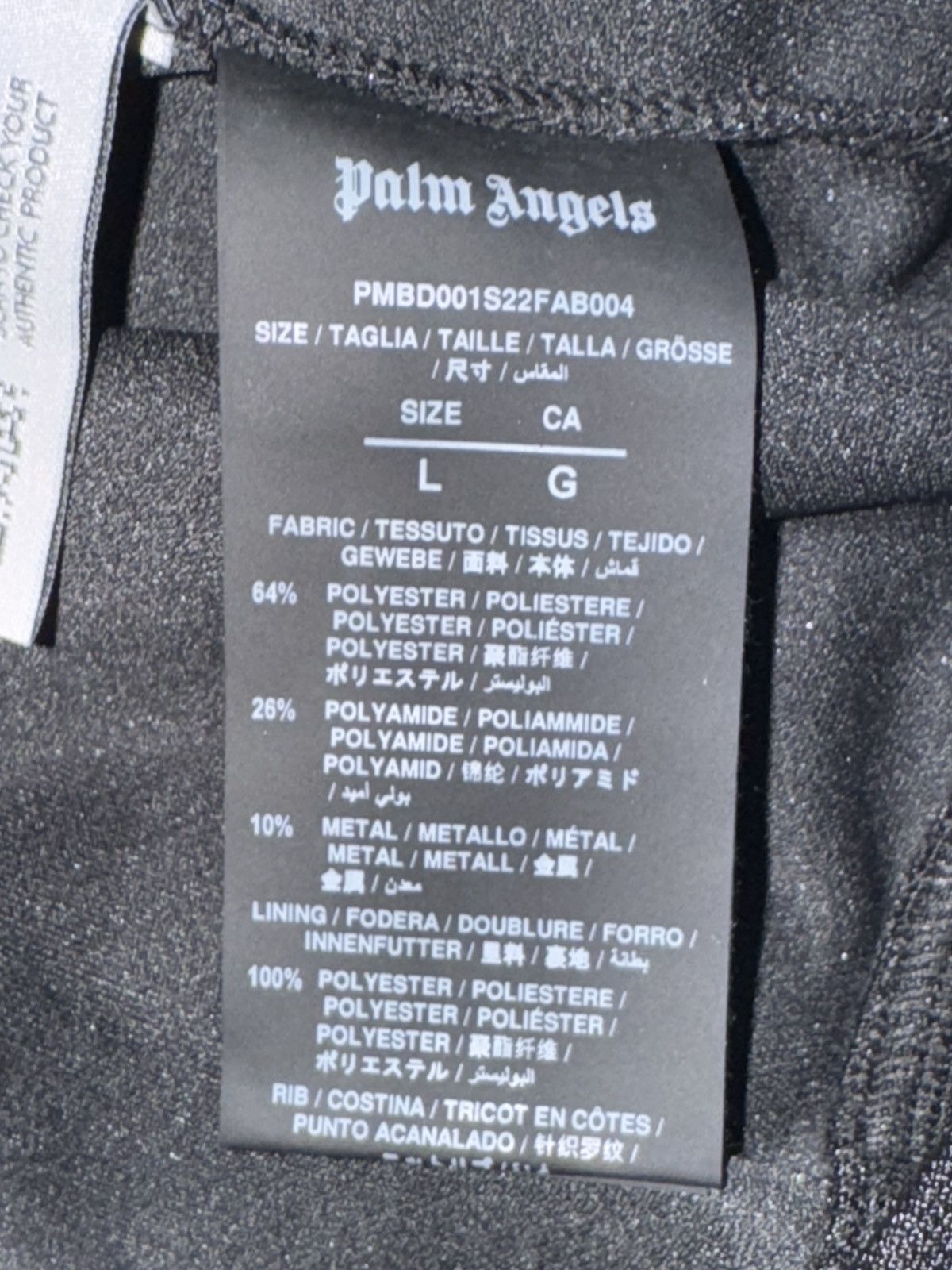 Palm Angels Palm angels lurex jacket Size US L / EU 52-54 / 3 - 6 Thumbnail