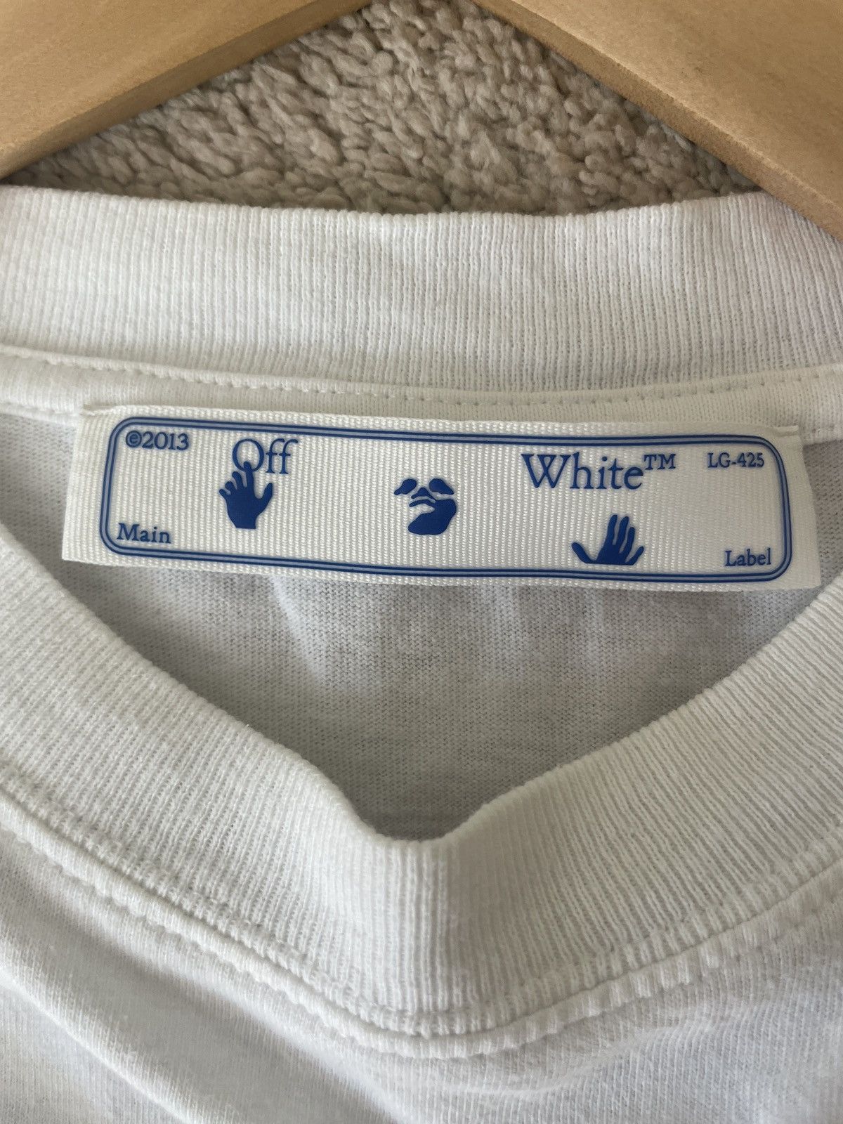 Off-White Off white Classic White Tee Size US M / EU 48-50 / 2 - 4 Thumbnail