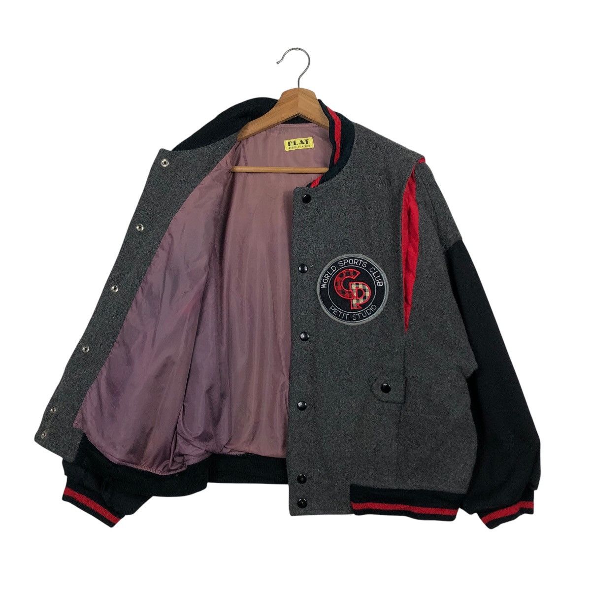 Japanese Brand 📌Vintage Bomber Jacket World Sports Club Big Logo Size US M / EU 48-50 / 2 - 12 Thumbnail