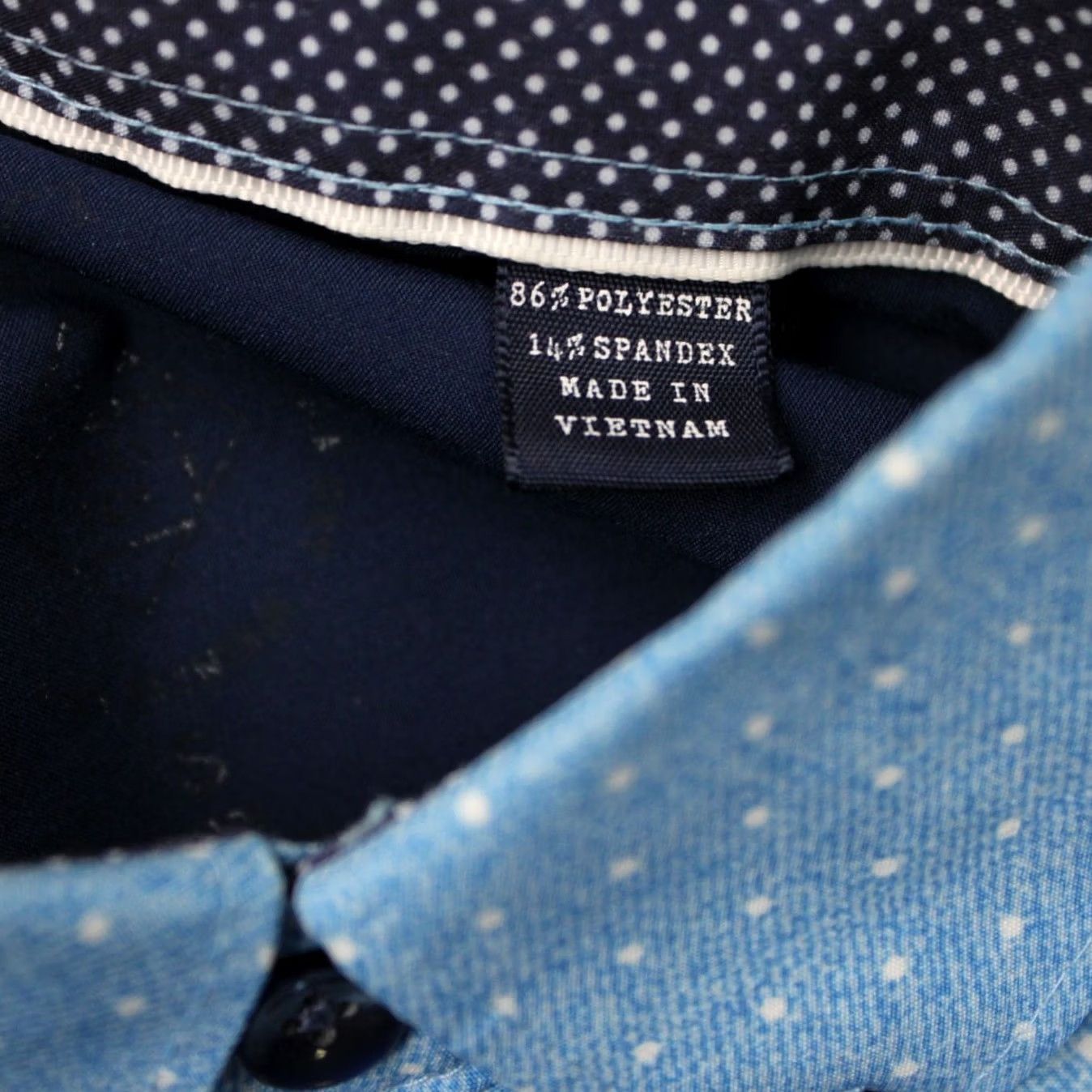 Vintage Construct Shirt Mens Small Blue Geometric Button-Up Long Sleeve 90s Vintage Style Shirt Mens Small Blue Geometric 90s Theme Shirt Size US S / EU 44-46 / 1 - 7 Thumbnail