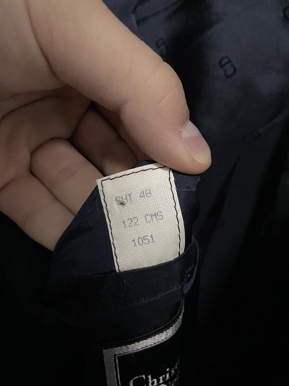 Christian Dior Monsieur Christian Dior Monsieur Blazer Vintage Luxury Size 48S - 6 Thumbnail