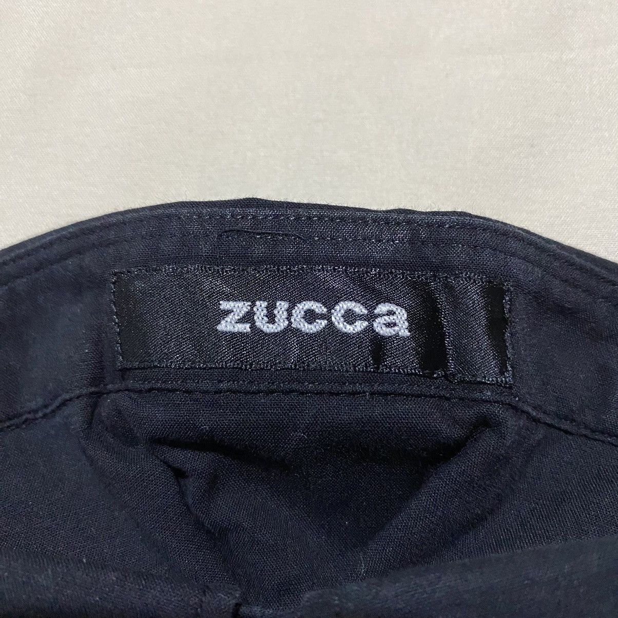 Zucca Vintage ZUCCA By Issey Miyake High Collar Blouses Cotton Size L / US 10 / IT 46 - 4 Thumbnail