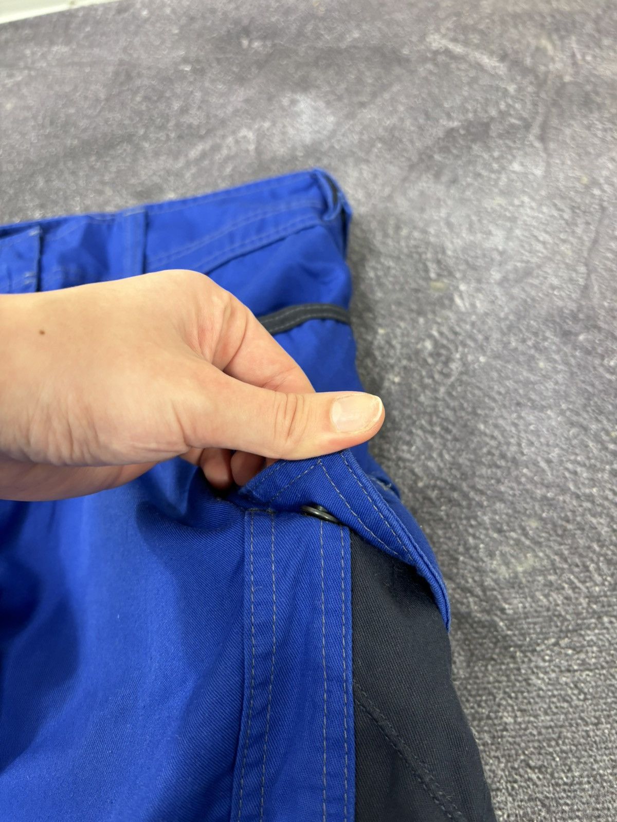 Other Mascot Workwear Blue Heavy Cordura Utility Cargo Pants Size US 30 / EU 46 - 6 Thumbnail