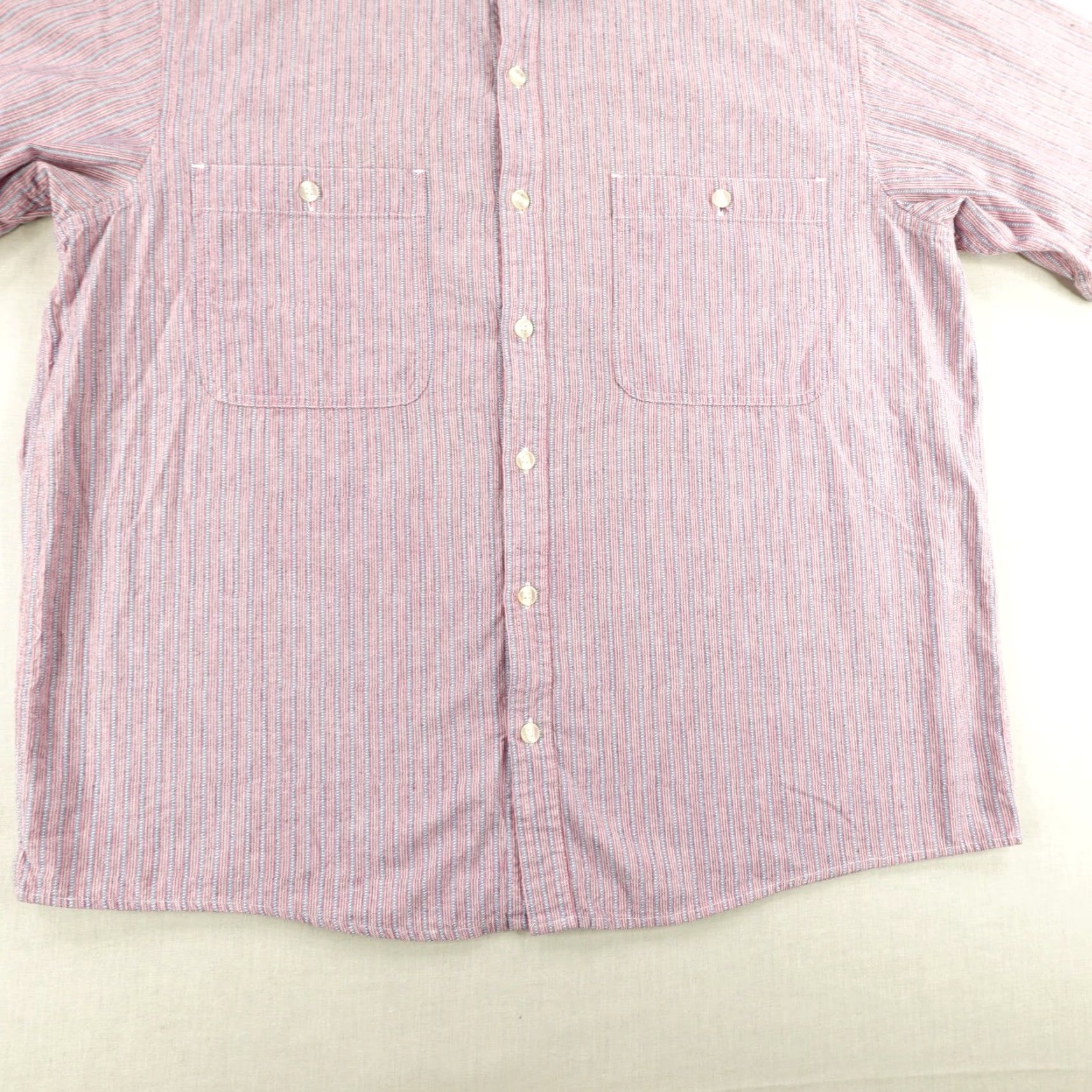 Patagonia Vintage Patagonia Shirt Mens Large Pink Purple Stripes Button Up Organic 90s Size US L / EU 52-54 / 3 - 3 Thumbnail