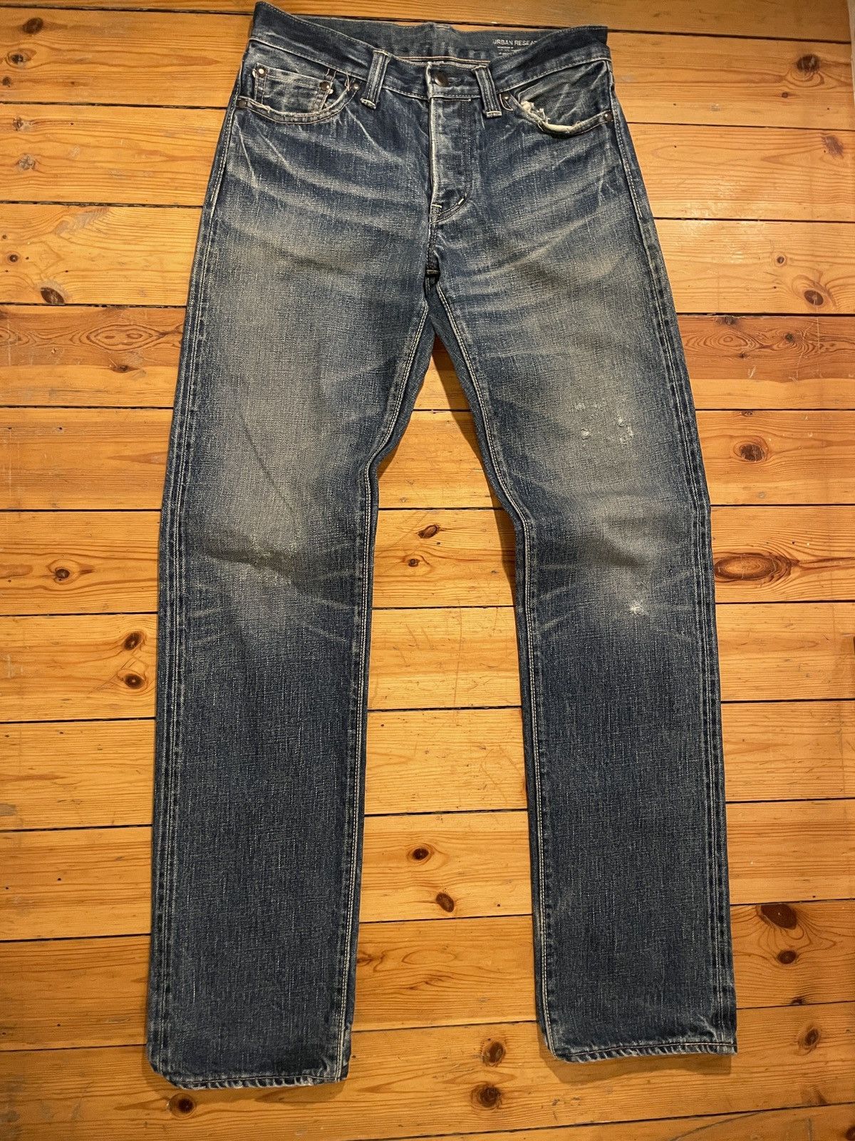 Momotaro Jeans 00s Urban Research Japanese selvedge denim Size US 32 / EU 48 - 10 Thumbnail