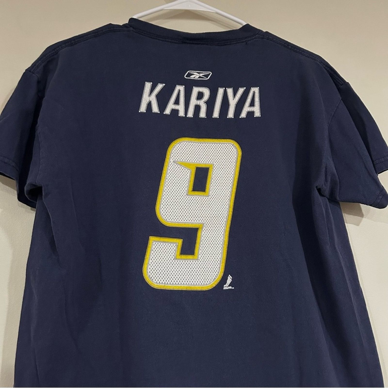 Reebok Vintage Nashville Predators Paul Kariya Shirt Size US M / EU 48-50 / 2 - 4 Thumbnail