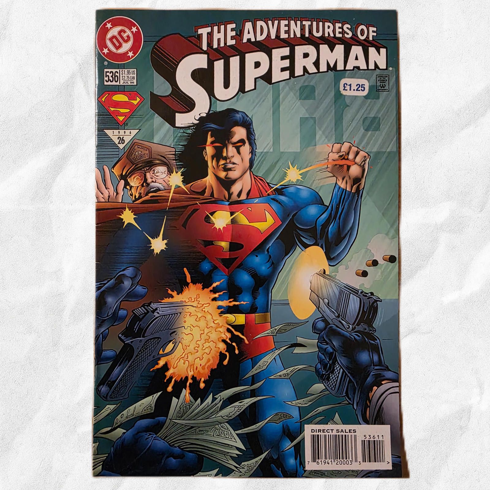 DC Comics Adventures of Superman #536 VF/NM 1996 Brainiac Comic (C) Size ONE SIZE - 1 Thumbnail