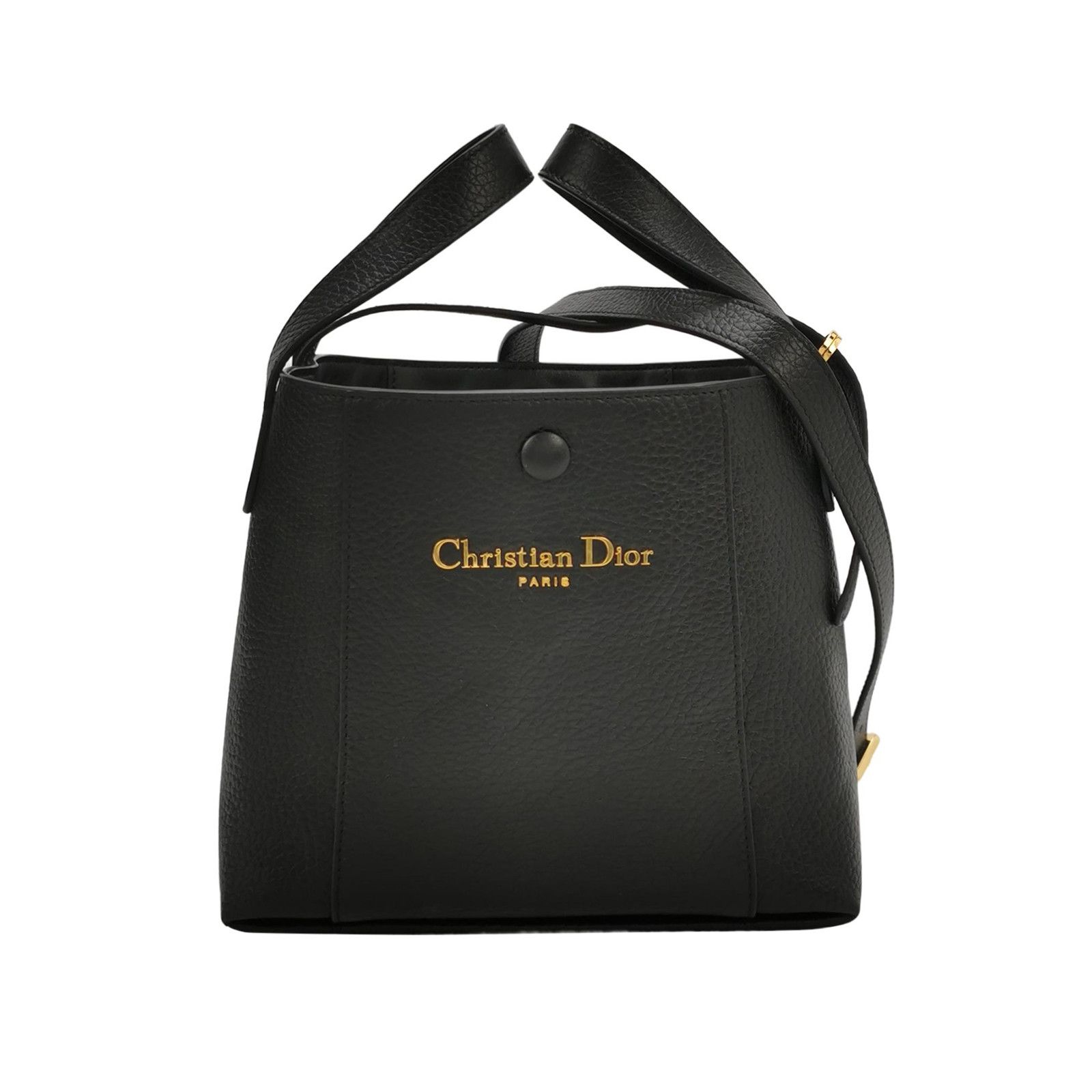 Balenciaga Dior Small Cowhide Leather Logo Handbag Crossbody Size ONE SIZE - 1 Thumbnail