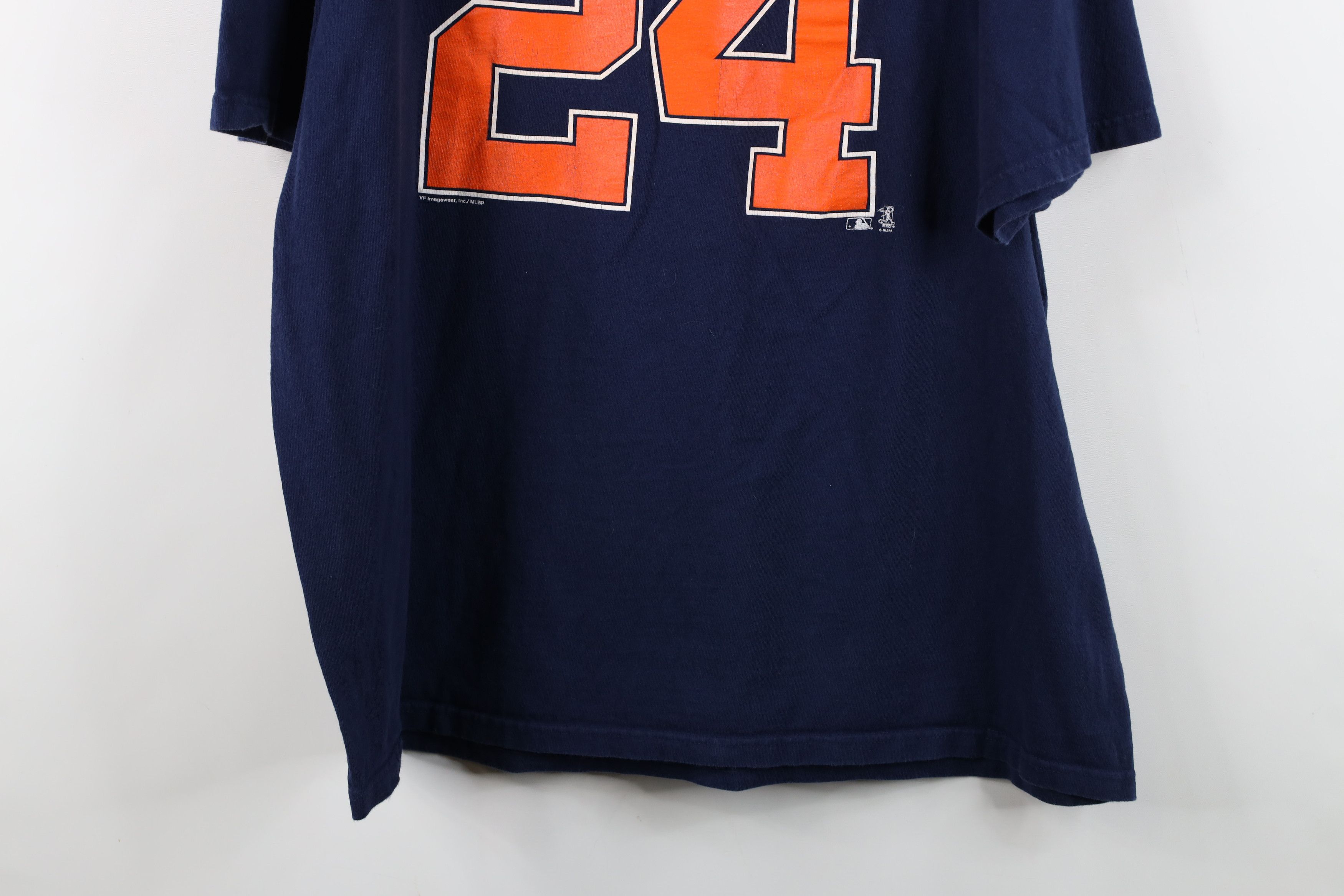 Vintage Vintage Detroit Tigers Baseball Jersey T-Shirt Blue #24 Size US XL / EU 56 / 4 - 15 Thumbnail