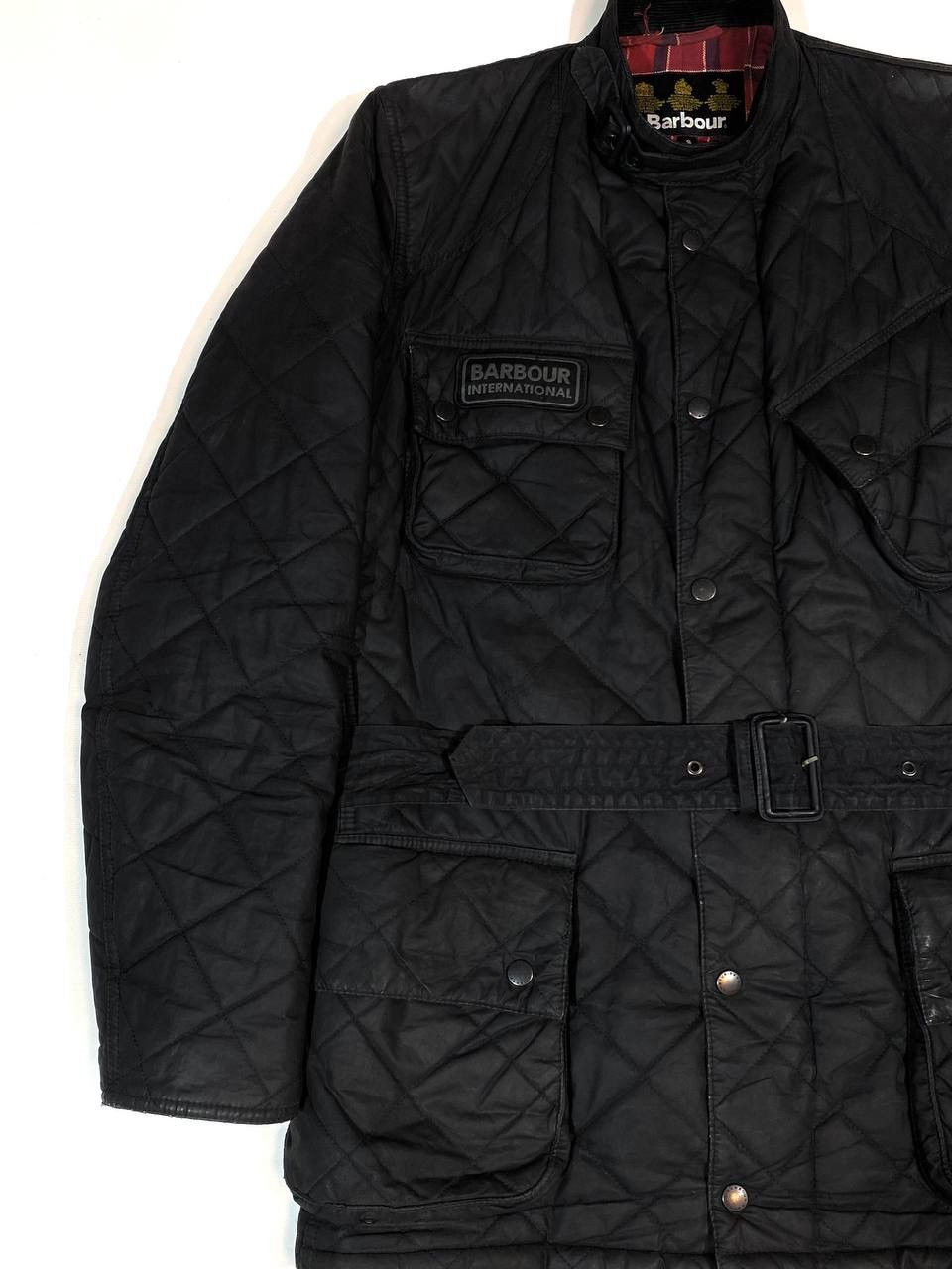 Barbour Barbour International Quilted Waxed Men Jacket Size US S / EU 44-46 / 1 - 11 Thumbnail