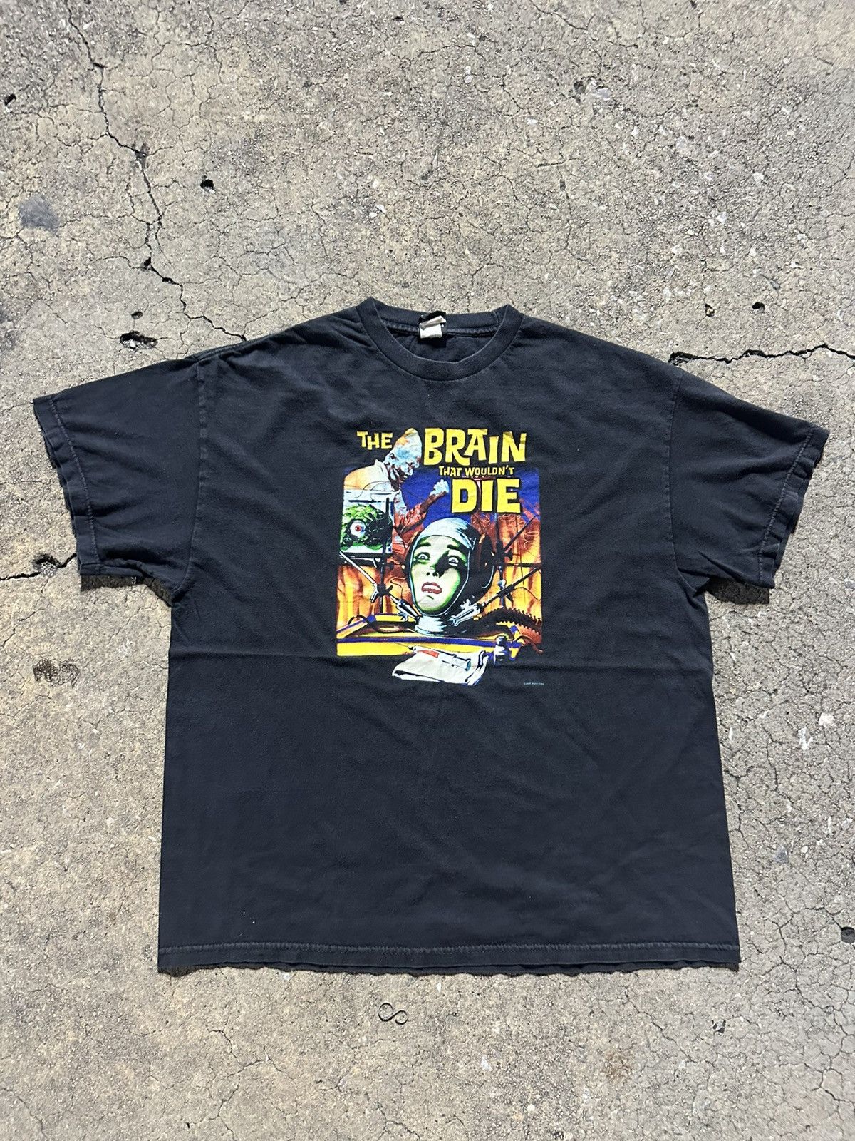 Designer × Vintage Vintage The Brain that wouldn’t Die Horror Movie Promo Tee Size US XL / EU 56 / 4 - 1 Thumbnail