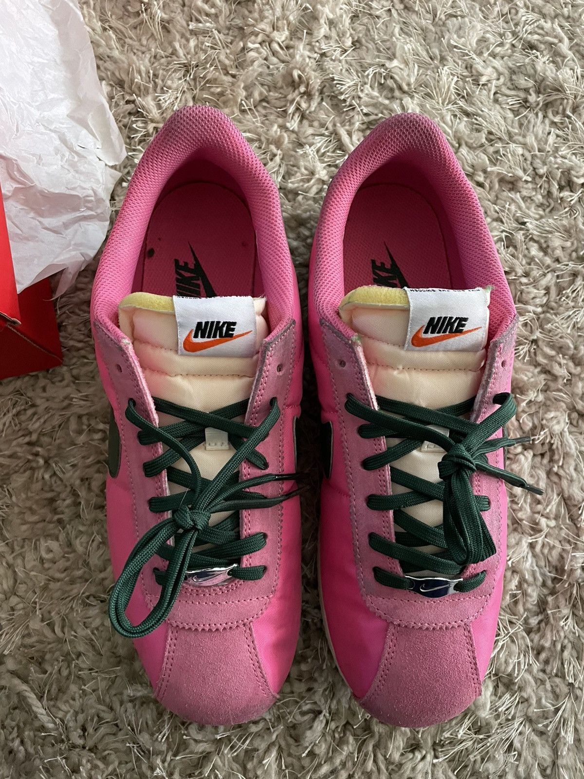 Nike Nike Wmns Cortez ‘ Pinksicle Fir’ Size US 9.5 / EU 42-43 - 5 Thumbnail