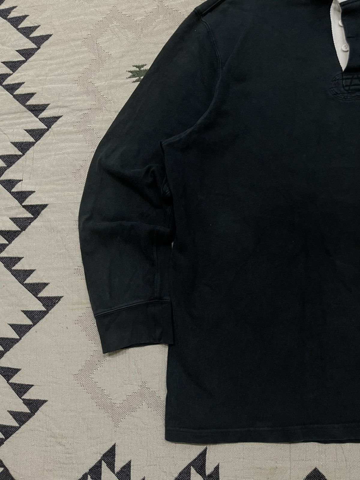 Polo Ralph Lauren 90s POLO RALPH LAUREN RUGBY NAVY GREEN FADED SHIRT Size US L / EU 52-54 / 3 - 2 Thumbnail
