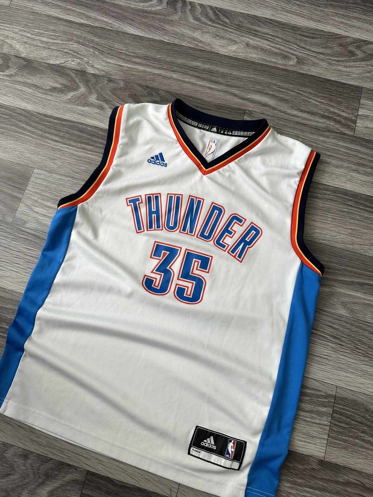 Adidas Adidas NBA Oklahoma Thunder Kevin Durant 35 shirt jersey hyp Size US M / EU 48-50 / 2 - 3 Thumbnail