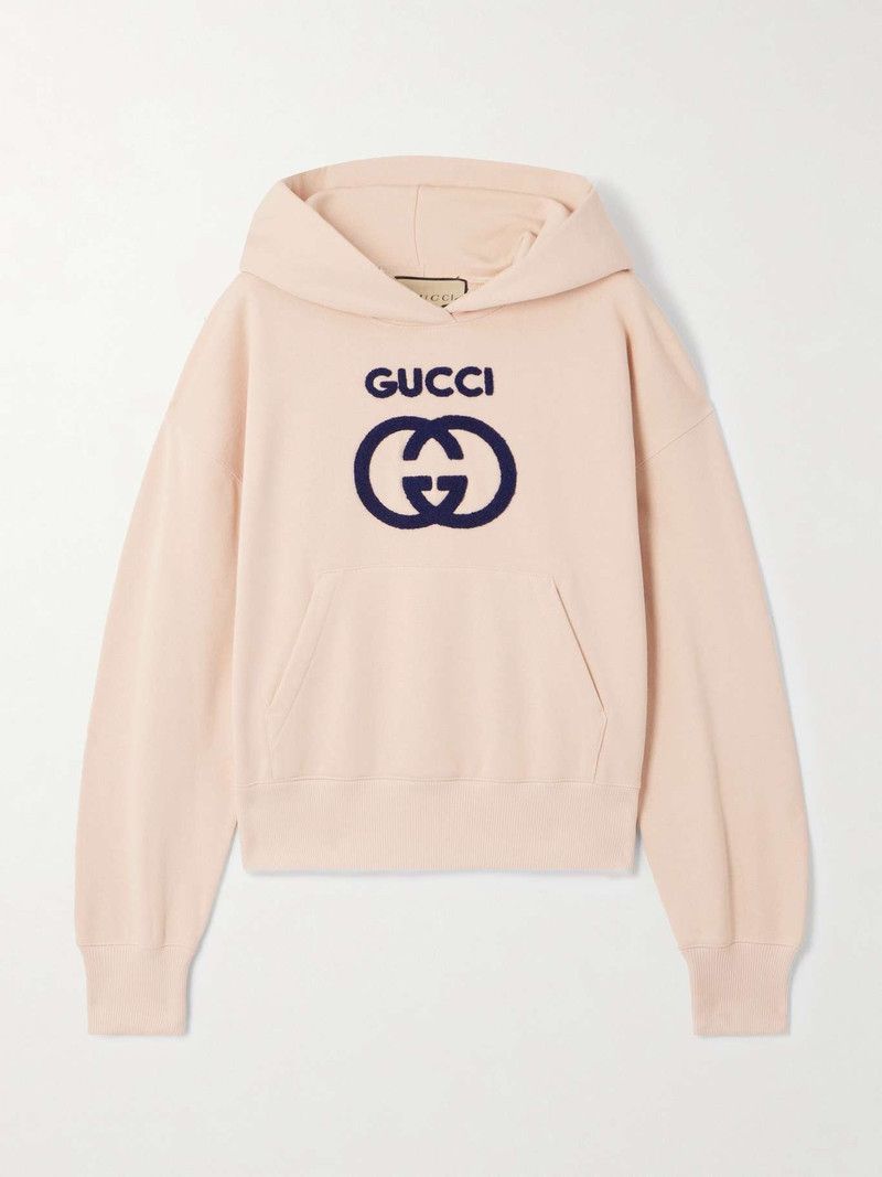 Gucci o1la5ras0526 Cotton Jersey Sweatshirt Hoodie With Embroidery Size XS / US 0-2 / IT 36-38 - 1 Thumbnail