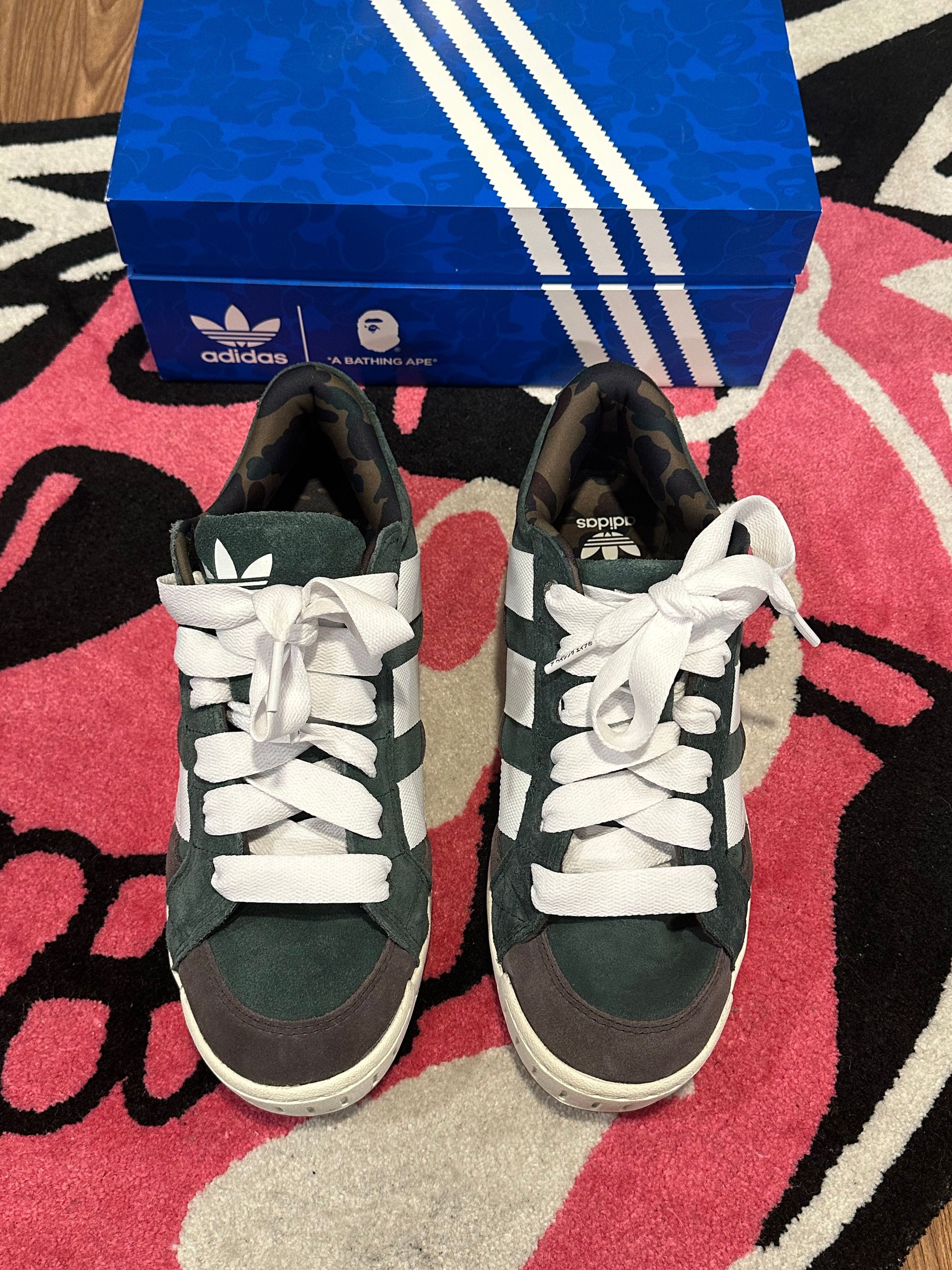 Adidas × Bape adidas NRTN Bape Shadow Green Size US 11.5 / EU 44-45 - 2 Thumbnail