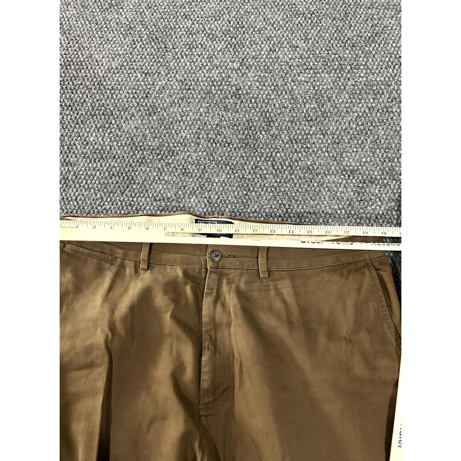 Polo Ralph Lauren Polo Ralph Lauren Pants Mens 38x32 Brown Pleated Chino Cotton Macau Casual Chin o Size US M / EU 48-50 / 2 - 5 Thumbnail