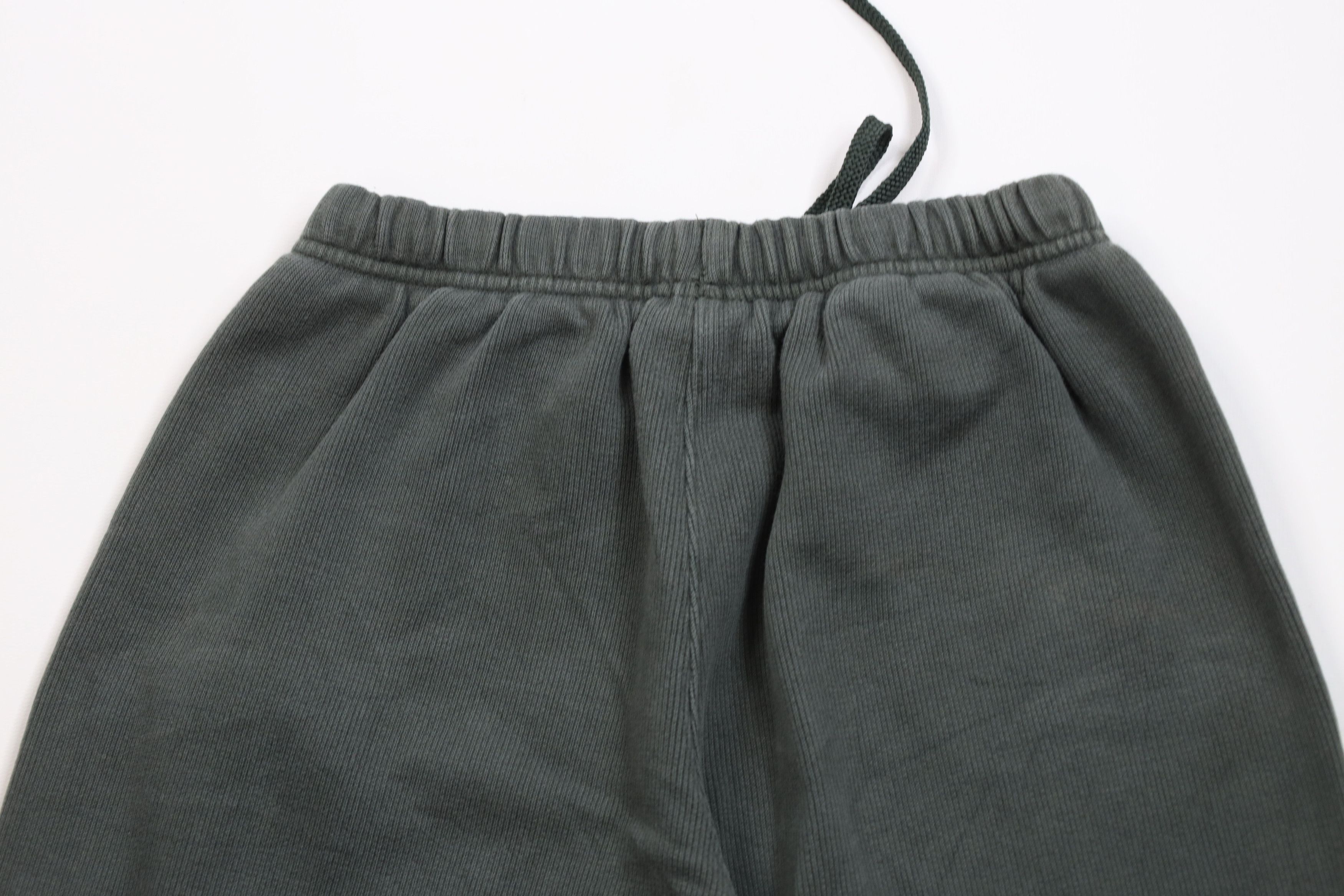 Nike × Vintage Vintage 90s Y2K Nike Mini Swoosh Ribbed Knit Capris Pant Size 22" - 8 Thumbnail