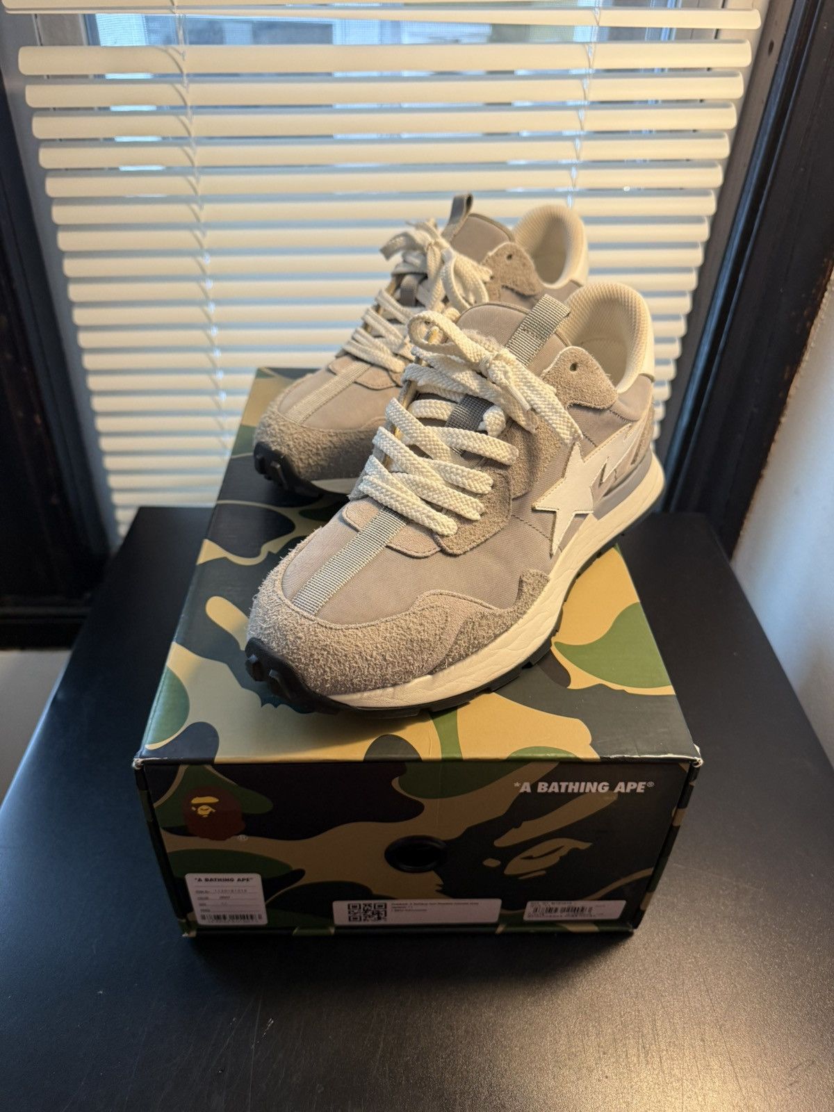 Bape Bape Roadsta Express Grey Size 11 US / 44 EU Size US 11 / EU 44 - 13 Thumbnail