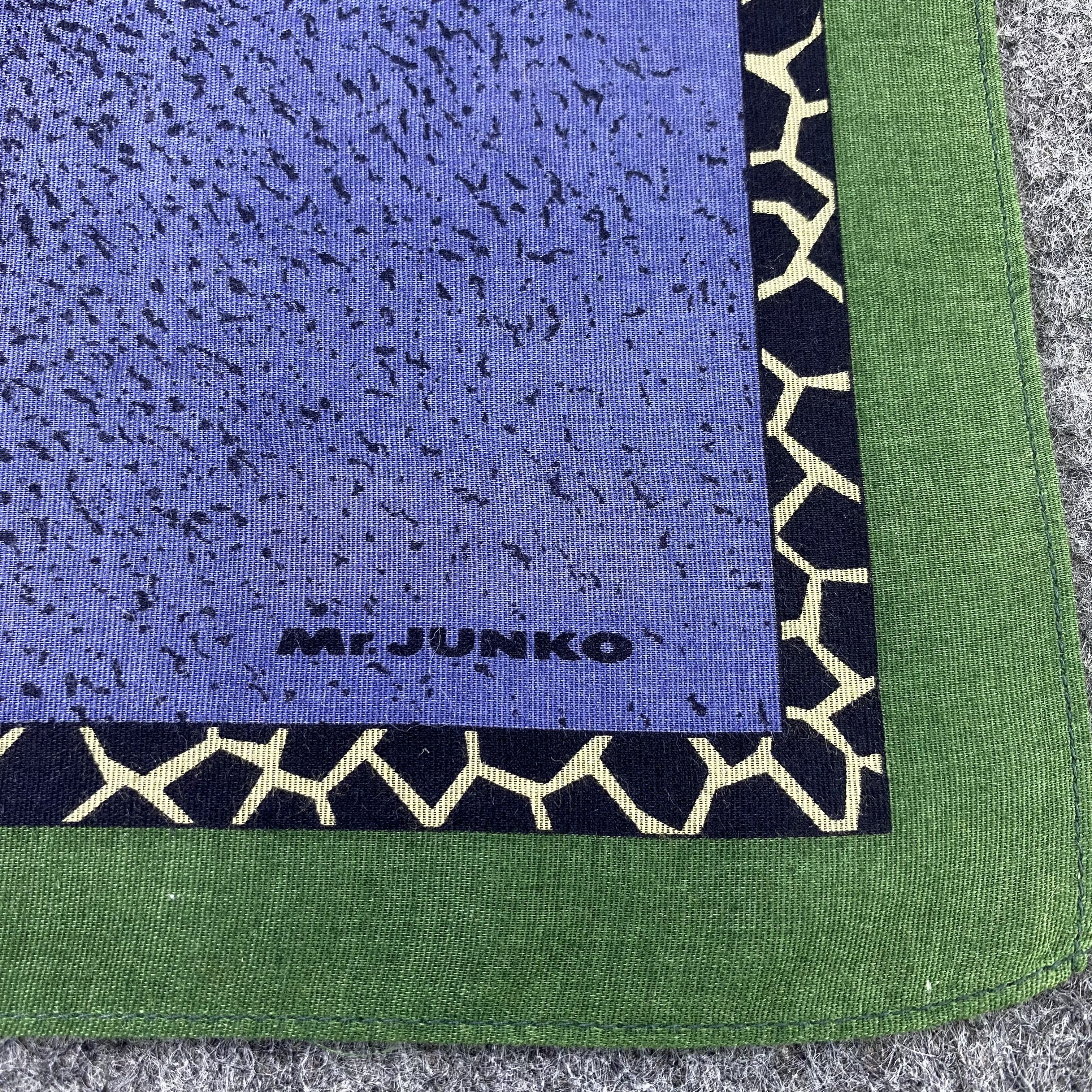 Japanese Brand Mr. Junko Handkerchief / Bandana / Neckerchief-B512 Size ONE SIZE - 5 Thumbnail
