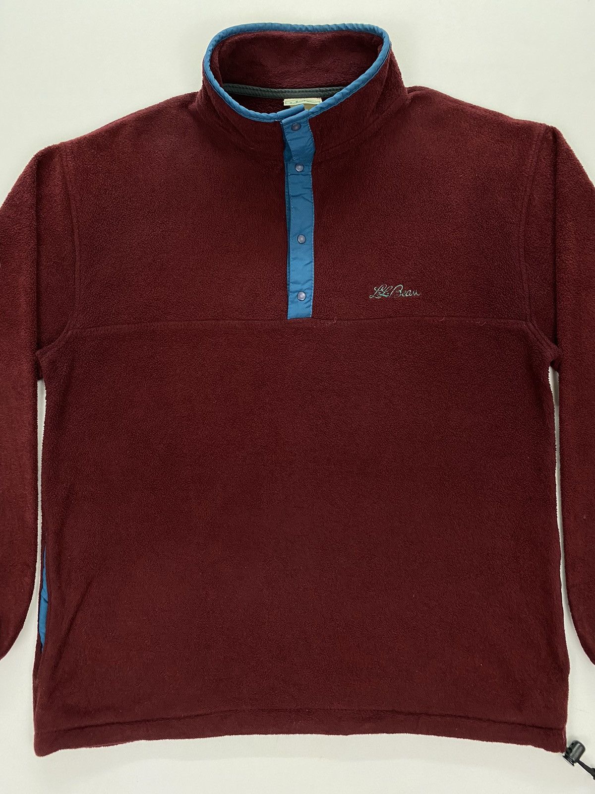 L.L. Bean × Vintage Vintage L.L. Bean Half Button Fleece Size US S / EU 44-46 / 1 - 3 Thumbnail