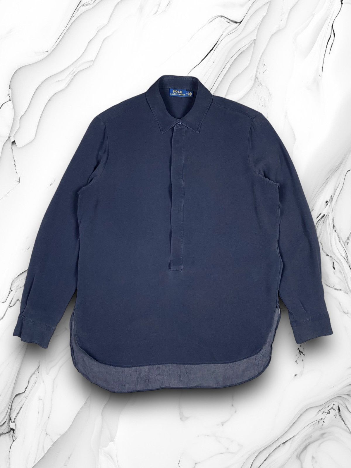 Polo Ralph Lauren Luxury Polo Ralph Lauren Silk Button Up Shirt Size M / US 6-8 / IT 42-44 - 1 Thumbnail