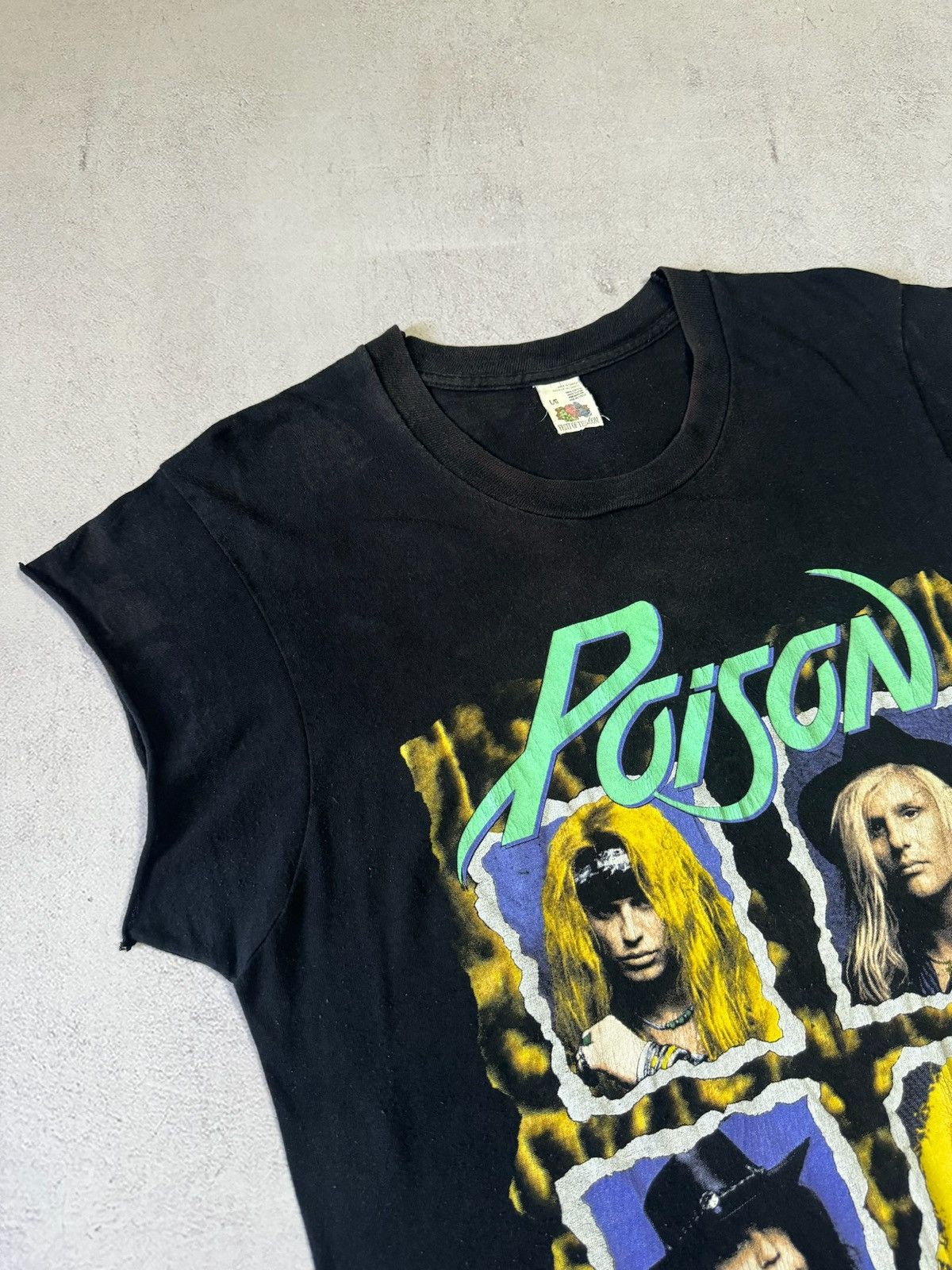 Vintage 1990-1991 POISON FRESH AND BLOOD WORLD TOUR PROMO L SIZE Size US L / EU 52-54 / 3 - 9 Thumbnail