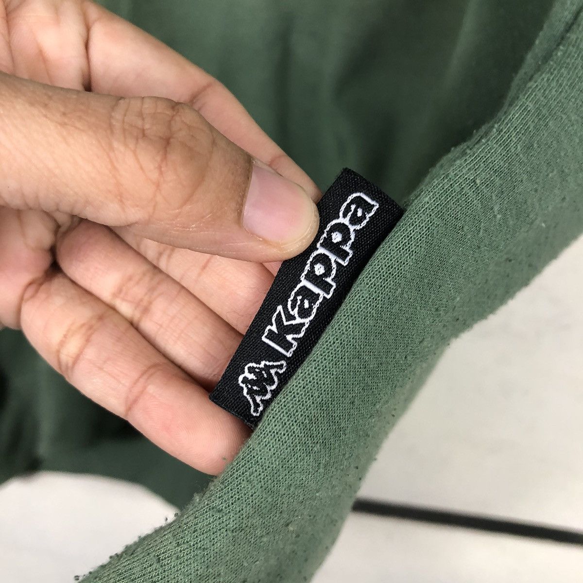 Japanese Brand × Vintage 📌Vintage Hoodie Pull Over Kappa Big Logo Spell Out Design Size US L / EU 52-54 / 3 - 16 Thumbnail