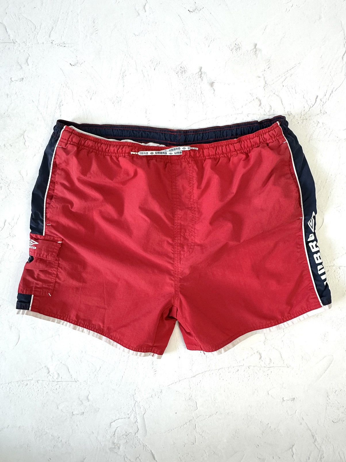 Umbro × Vintage Y2K Vintage Umbro Nylon Shorts Size US 32 / EU 48 - 1 Thumbnail