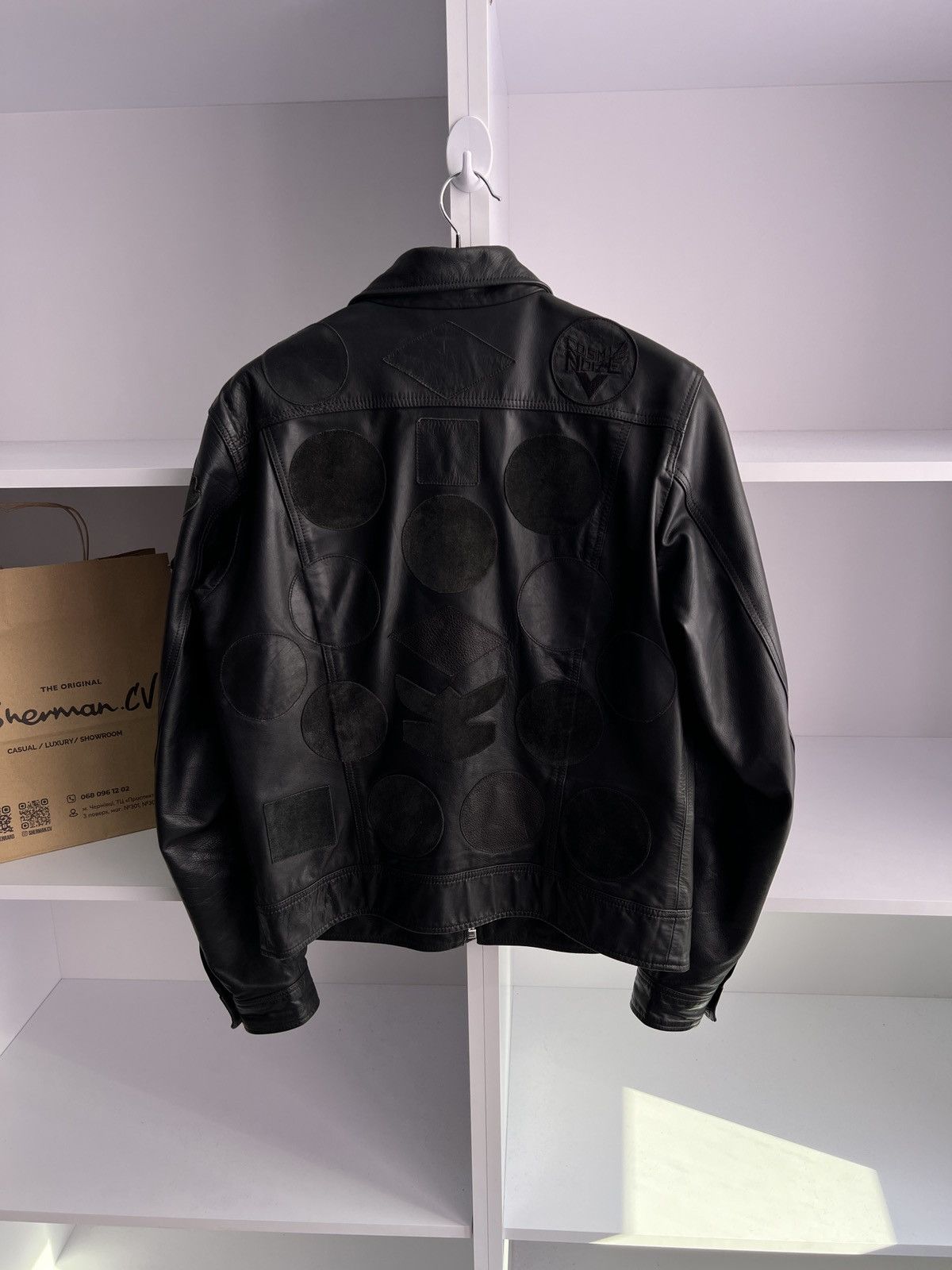 Designer × Diesel × Vintage Vintage Diesel Black Leather Jacket Wild Spirit Biker Size US L / EU 52-54 / 3 - 15 Thumbnail
