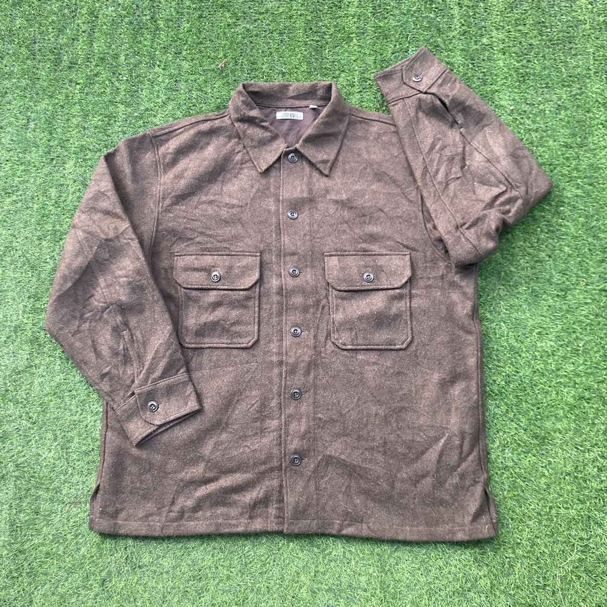 Undercover × Uniqlo UNIQLO UNDERCOVER WOOL BUTTON UPS Size US XXL / EU 58 / 5 - 1 Thumbnail