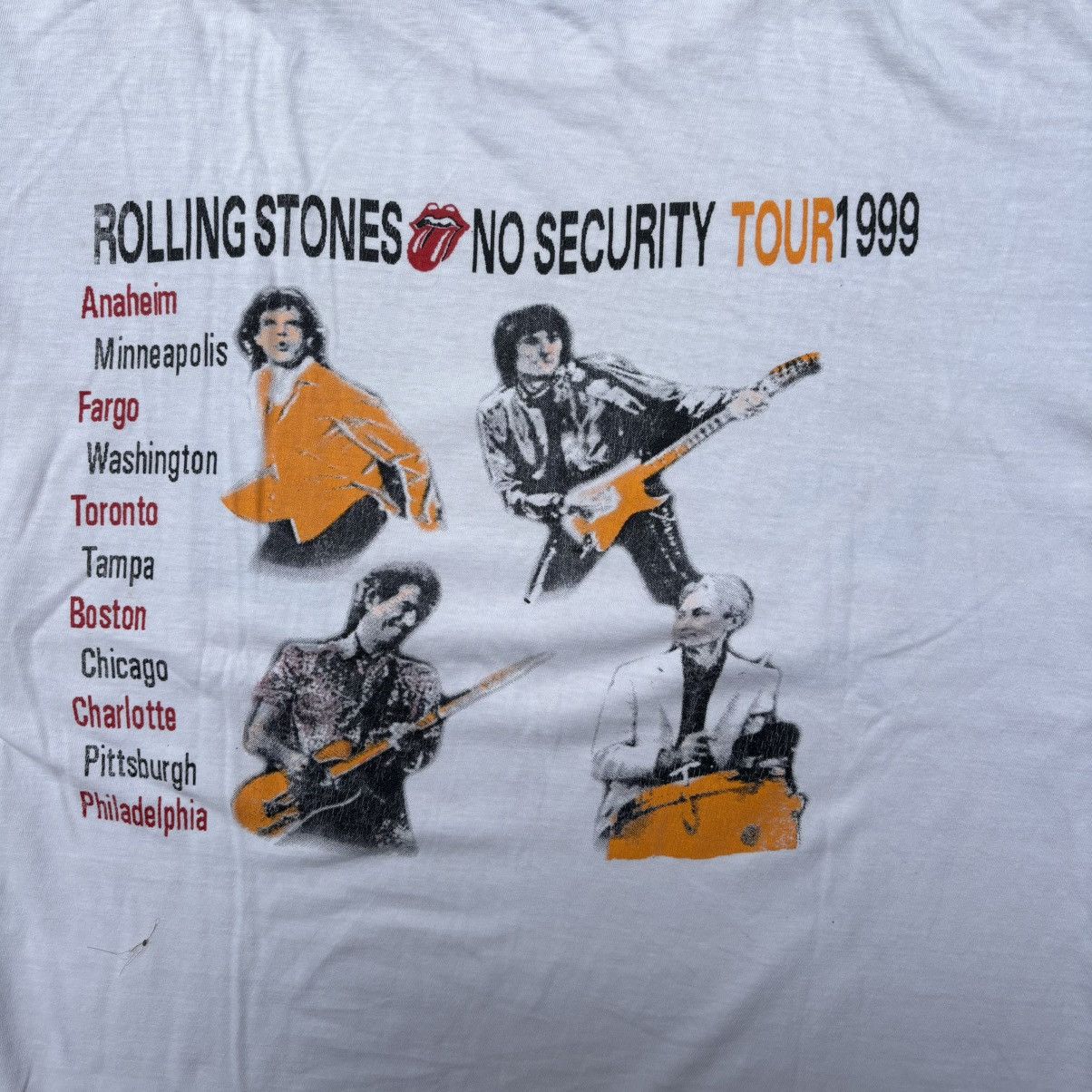 Other Vintage '99 The Rolling Stones No Security Tour Longsleeve Size US XL / EU 56 / 4 - 4 Thumbnail