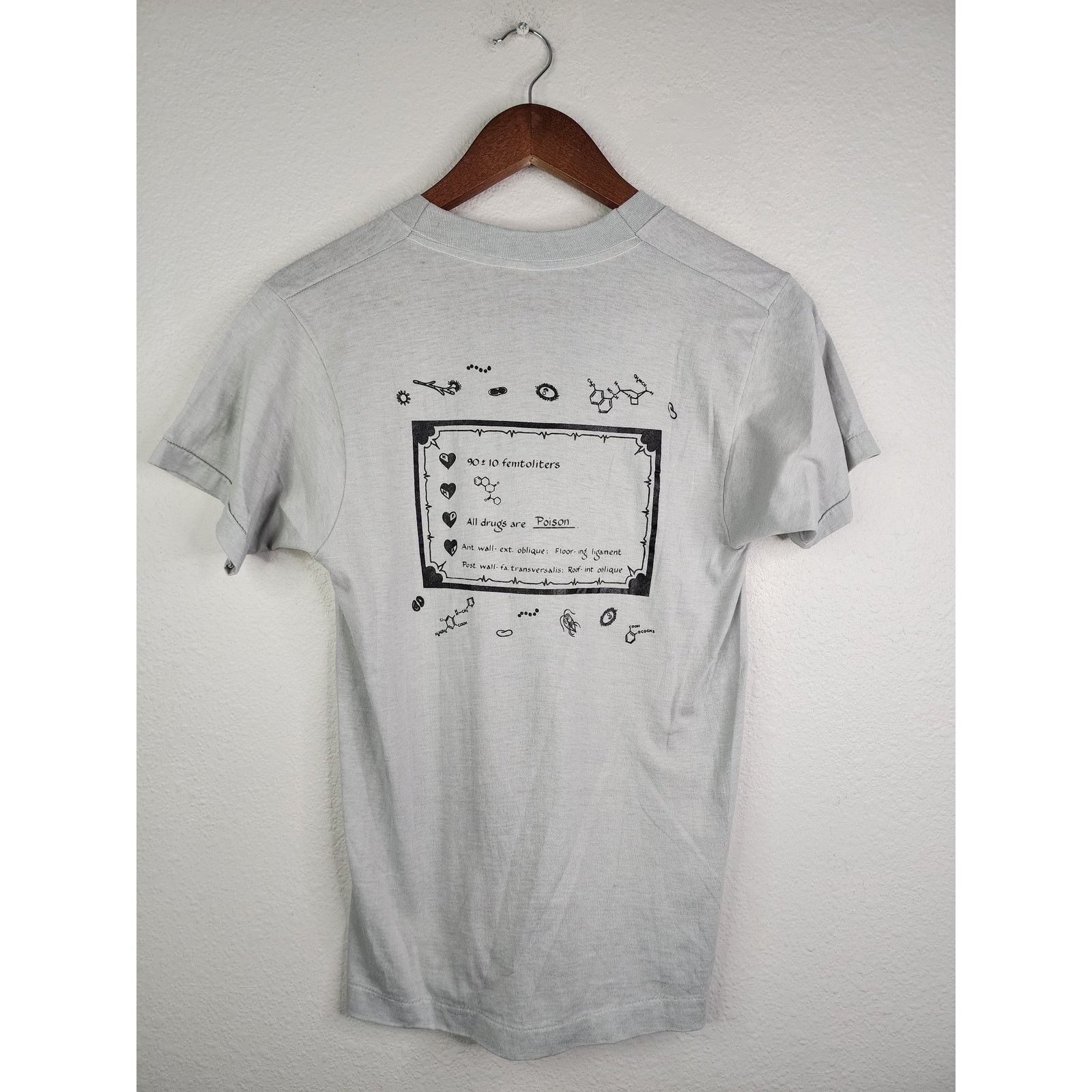 Vintage Vintage Medical Science Shirt Trivia Tee Medicus Brunensis M Size US M / EU 48-50 / 2 - 1 Thumbnail